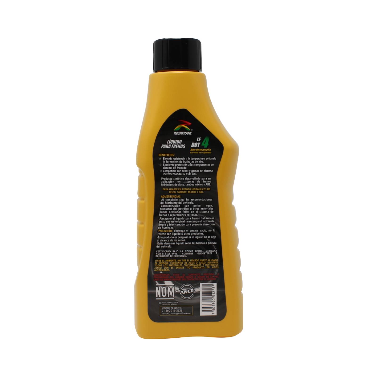 LIQUIDO DE FRENOS AUTOMOTRIZ 350ML DOT 4 RALOY 1439