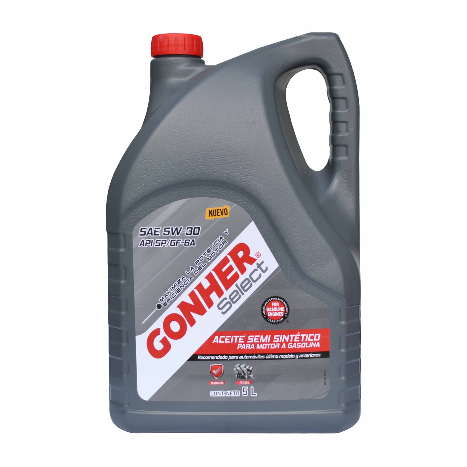 Gonher Aceite Motor 5W30 Semisintético 1027400 Select 5 L