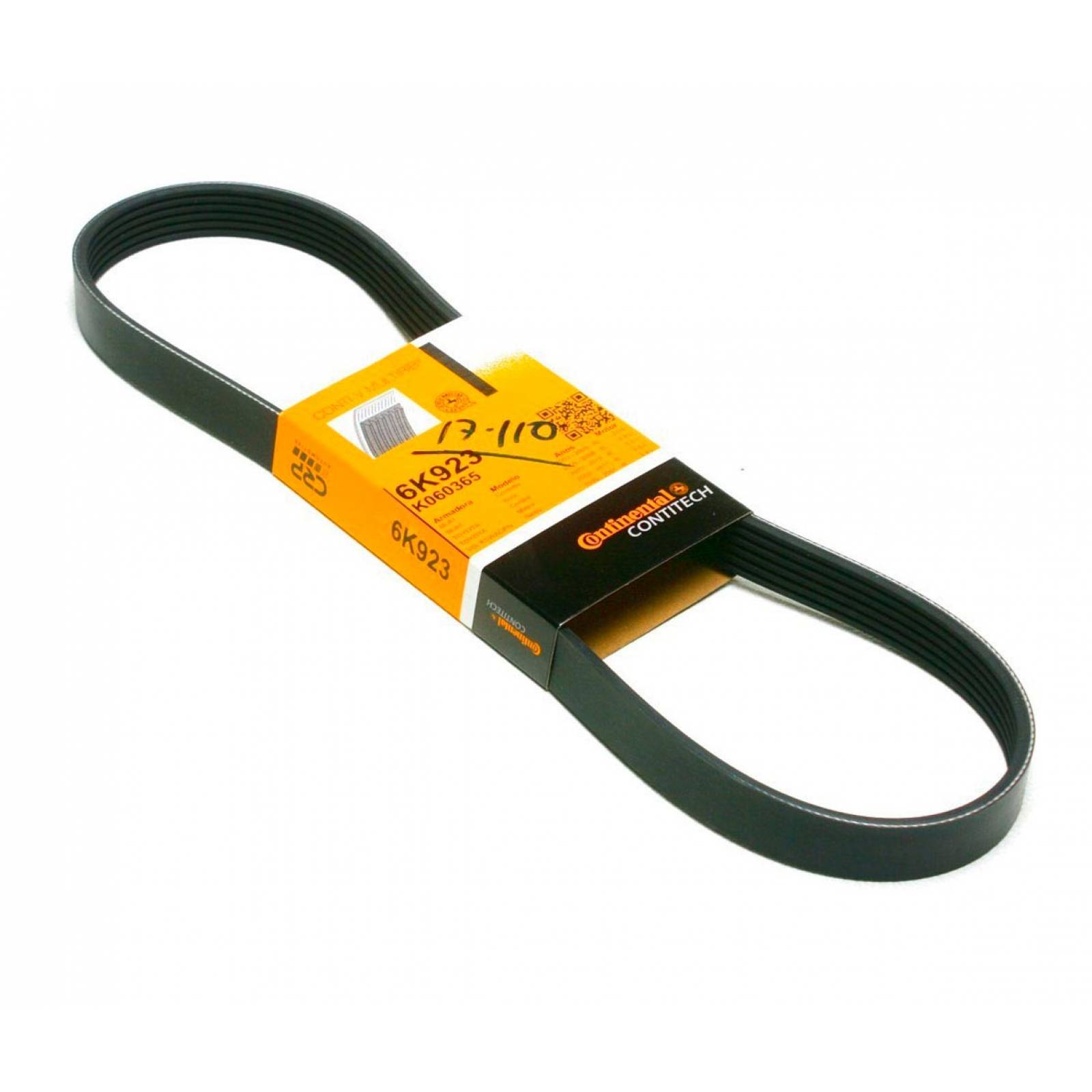 Banda Accesorios Alternador 6pk 923 Cordoba 2.0 Ibiza Derby