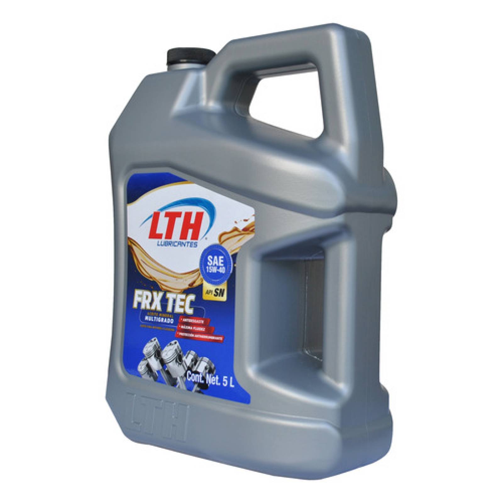 Aceite Motor LTH 15W40 Mineral Multigrado, 5 L