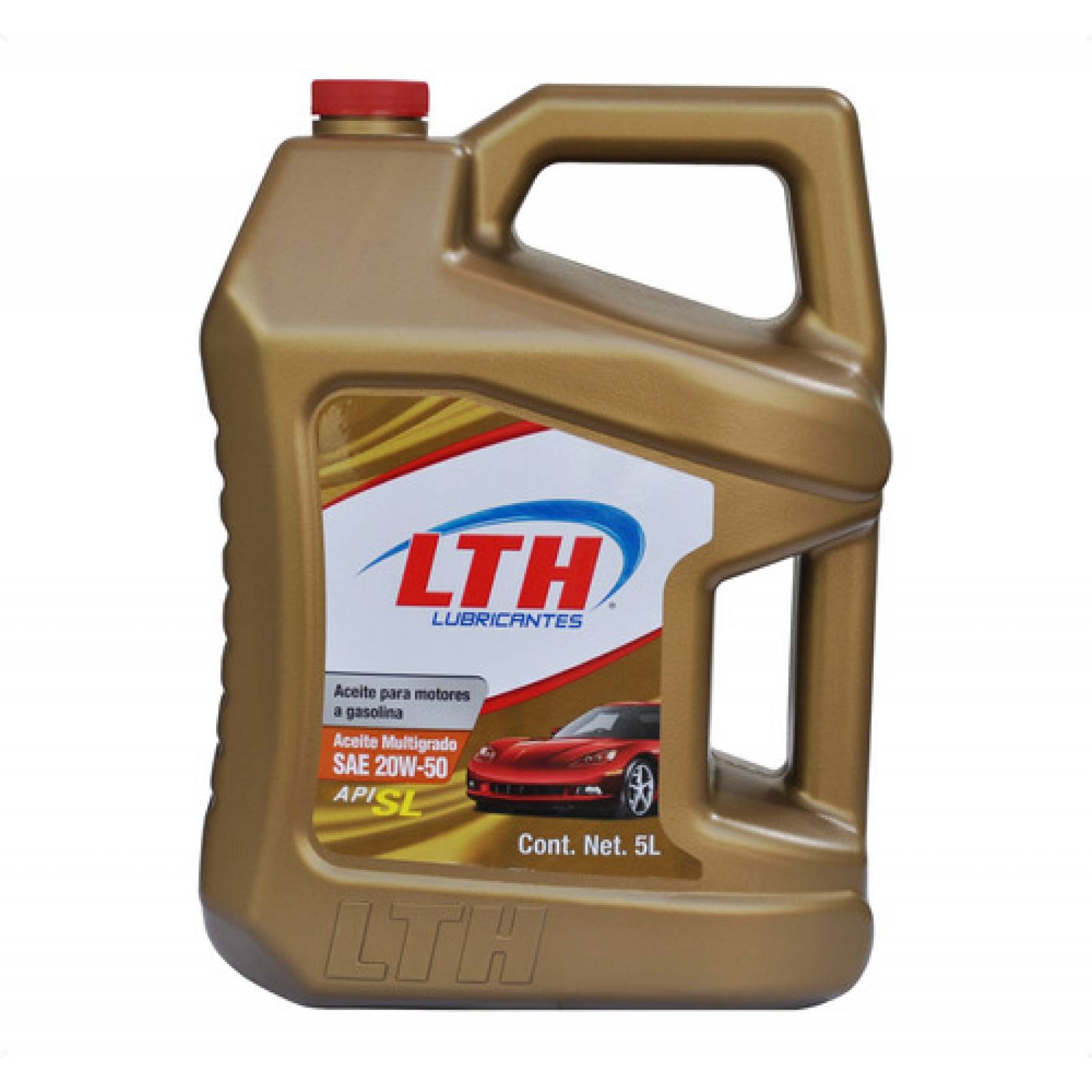 Aceite Motor a Gasolina LTH 20W50 Mineral Multigrado, 5 L