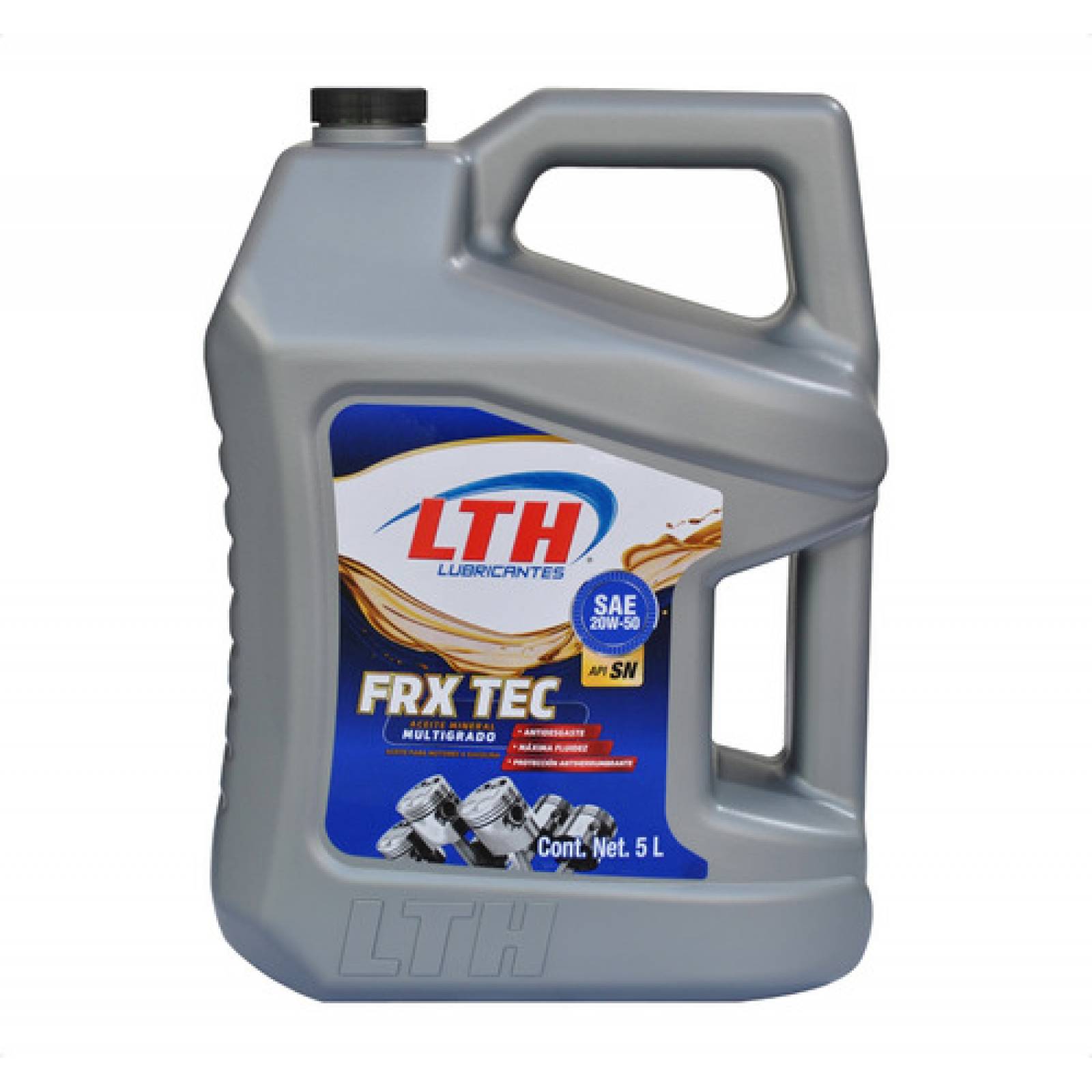 Aceite Motor LTH 20W50 Multigrado Mineral, 5 L