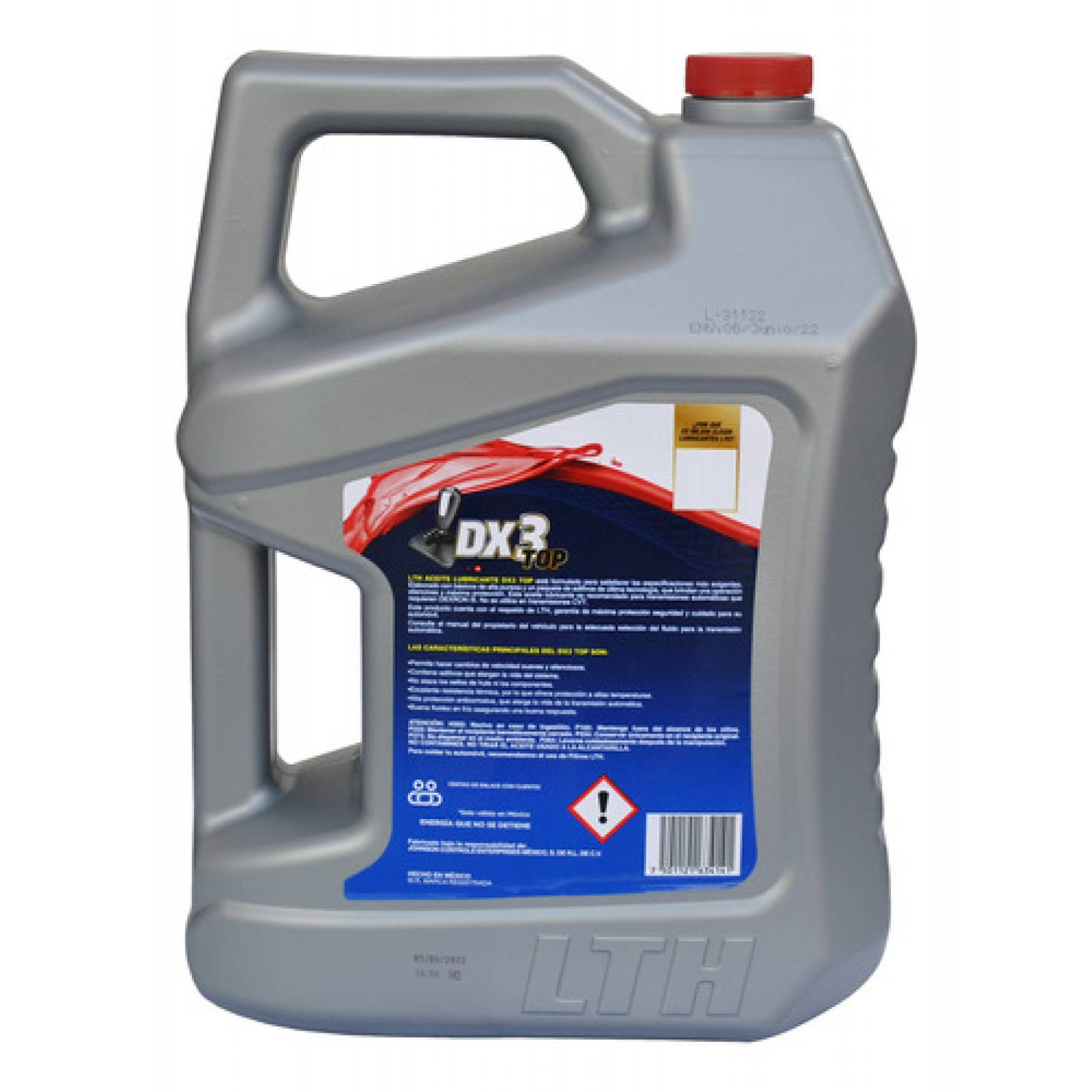 Aceite Transmisión Automática LTH ATF Dexron 3 Top, 5 L