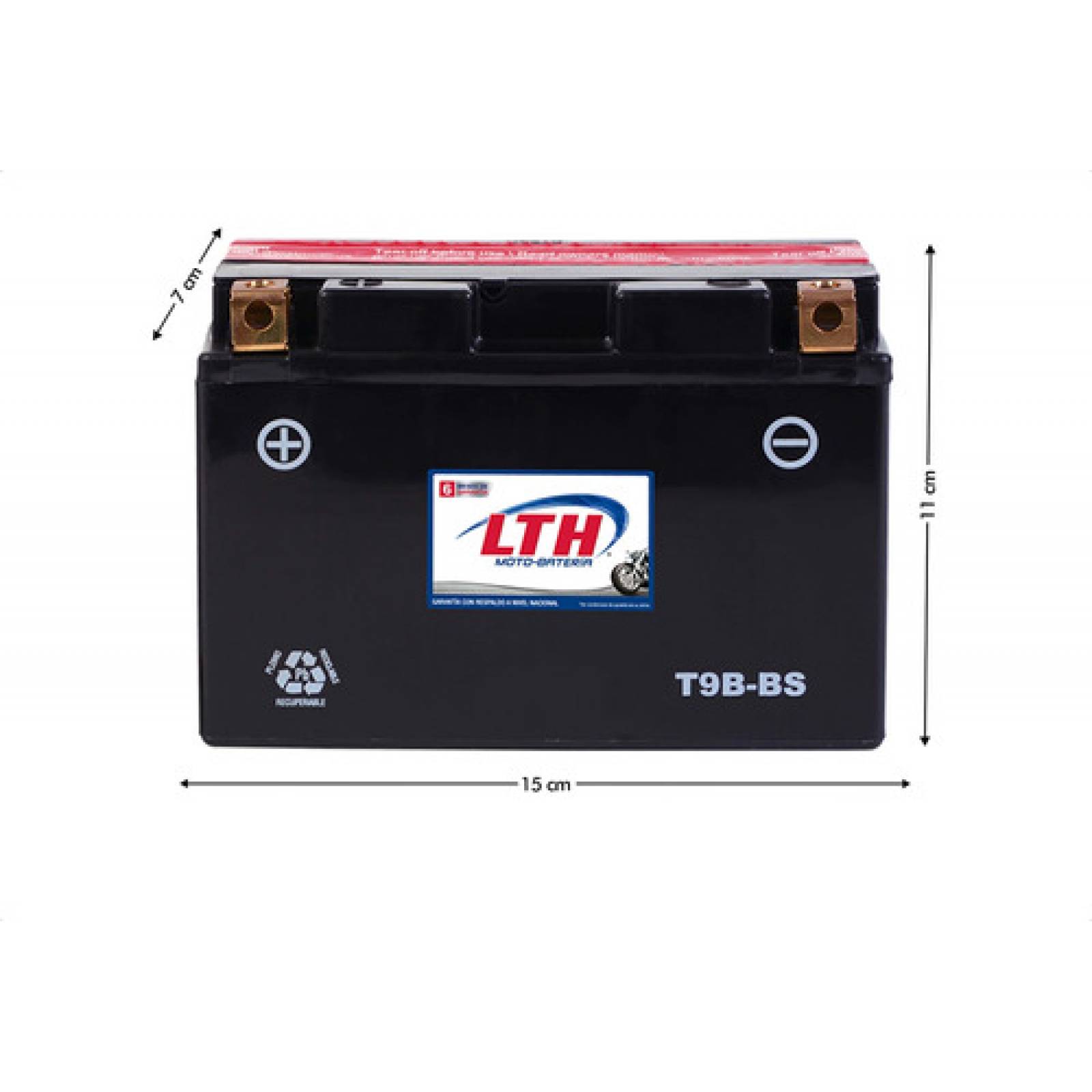 Moto Batería AGM LTH CT9B-BS