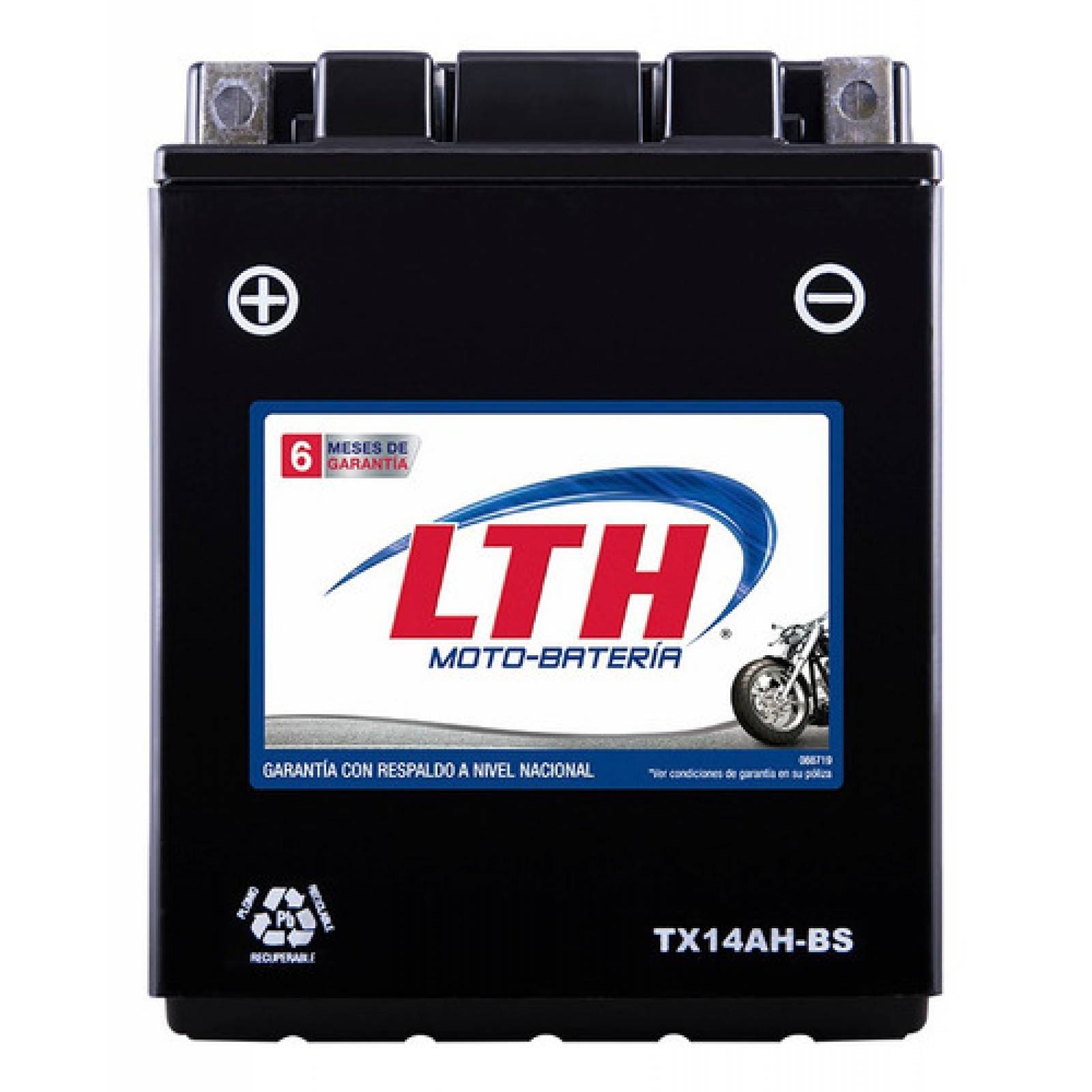 Moto Batería AGM LTH CTX14AH-BS