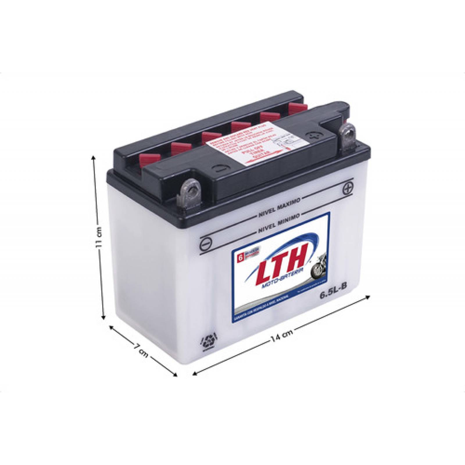Moto Batería LTH CB6.5L-B