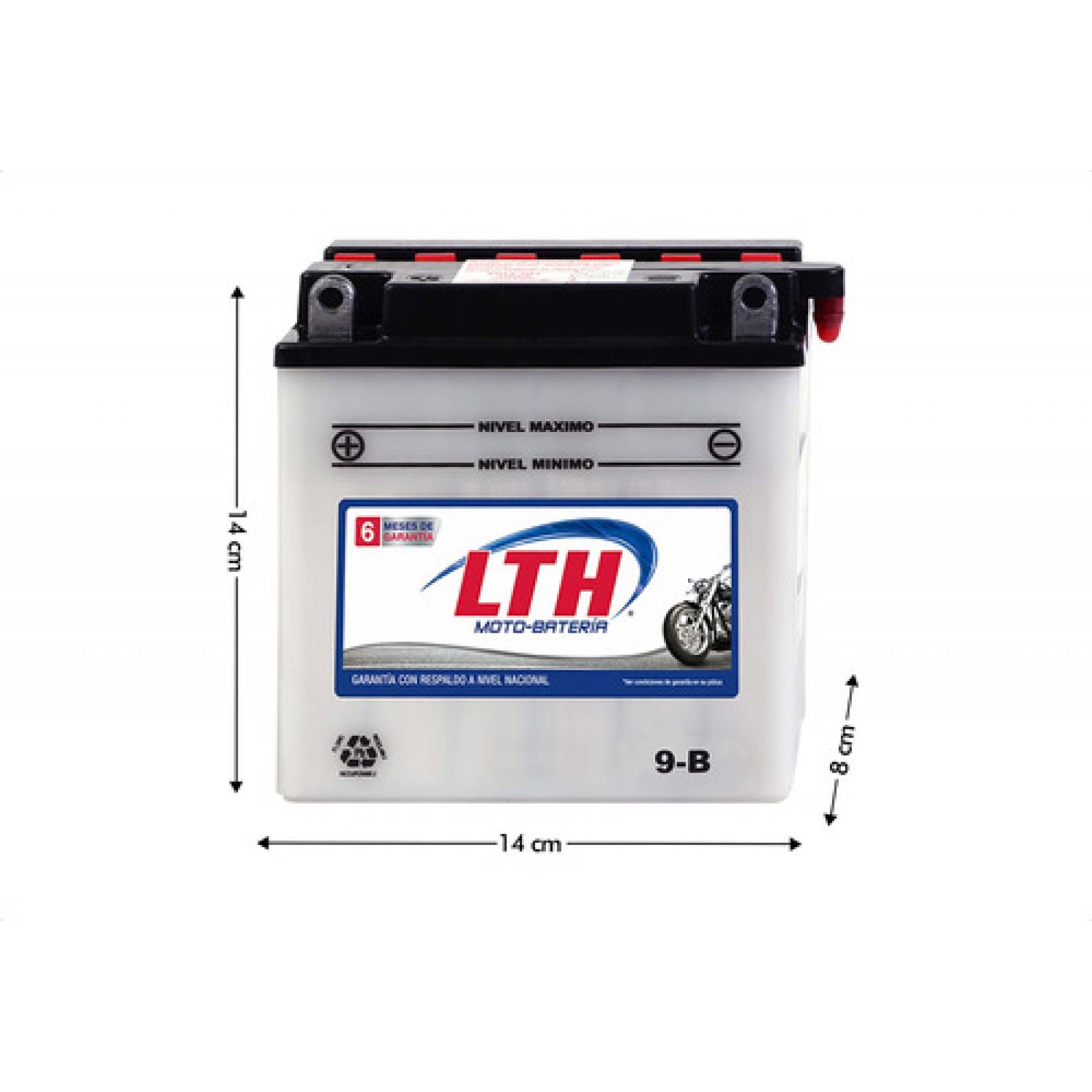 Moto Batería LTH CB9-B