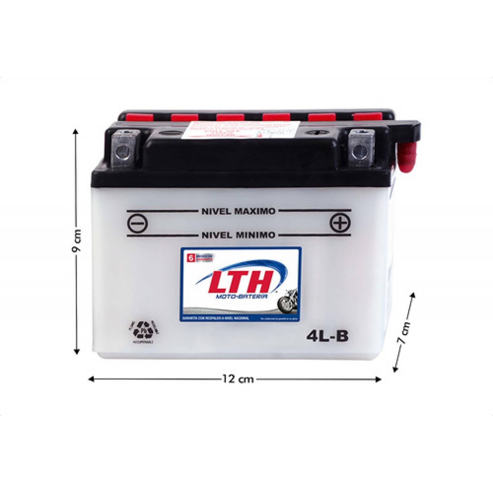 Moto Batería LTH CB4L-B
