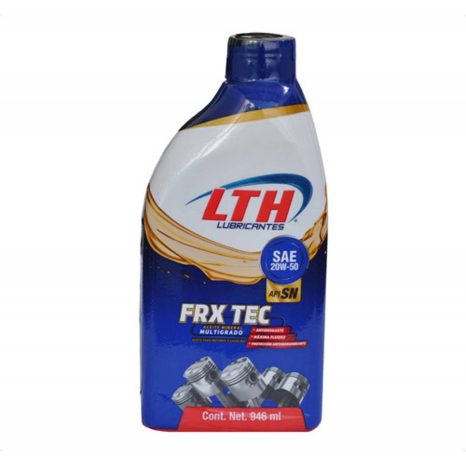 Kit Cambio de Aceite Motor 20W50 y Filtro de Aceite LTH - 46