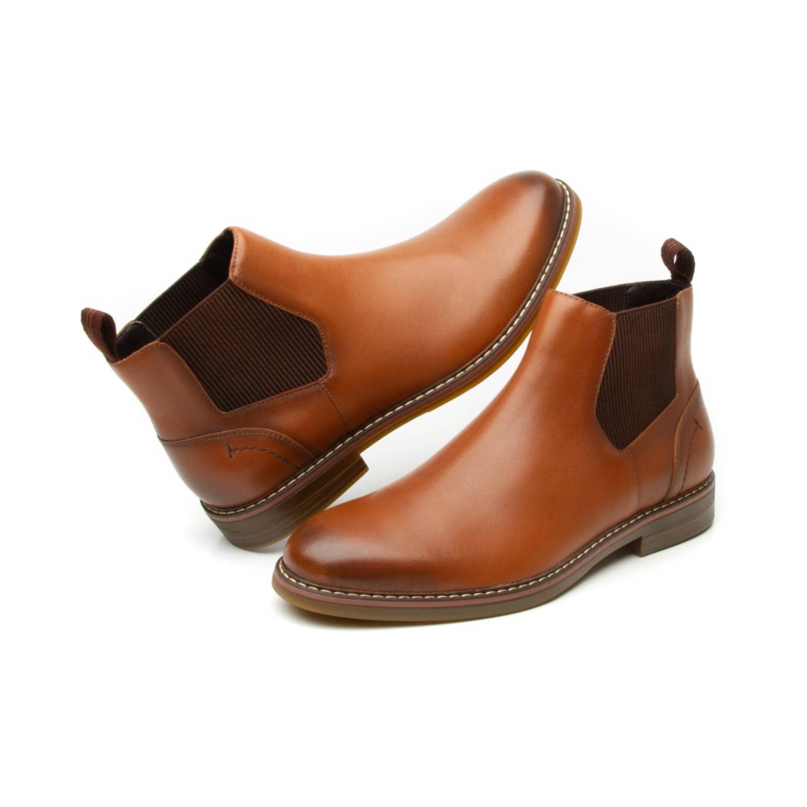 Botin Chelsea Flexi Para Hombre Con Elástico 404604