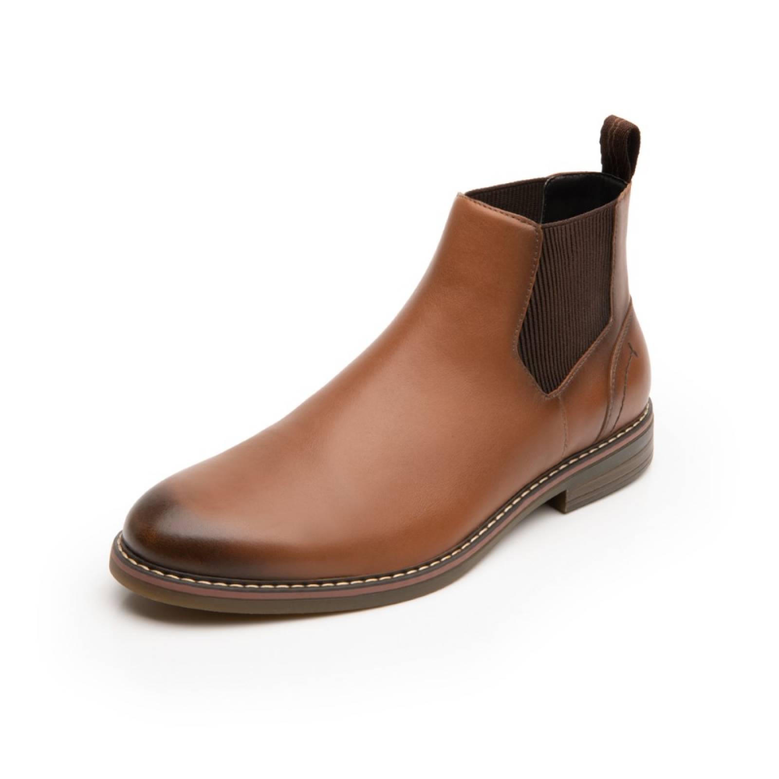 Botin Chelsea Flexi Para Hombre Con Elástico 404604