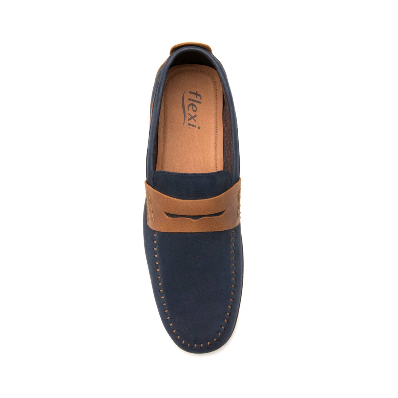 Zapato Mocasin Loafer con Antifaz Flexi para hombre 410402