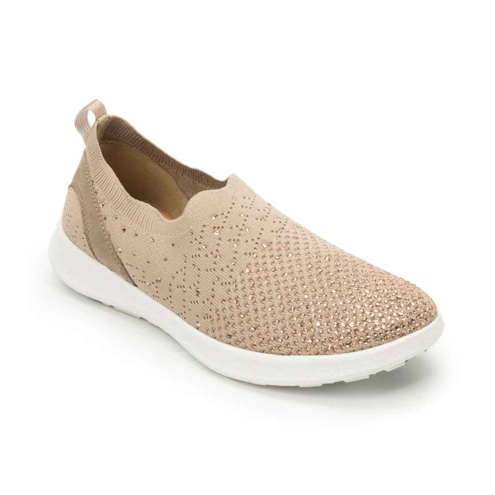 Tenis Slip On Flexi para mujer con suela extraligera 101309