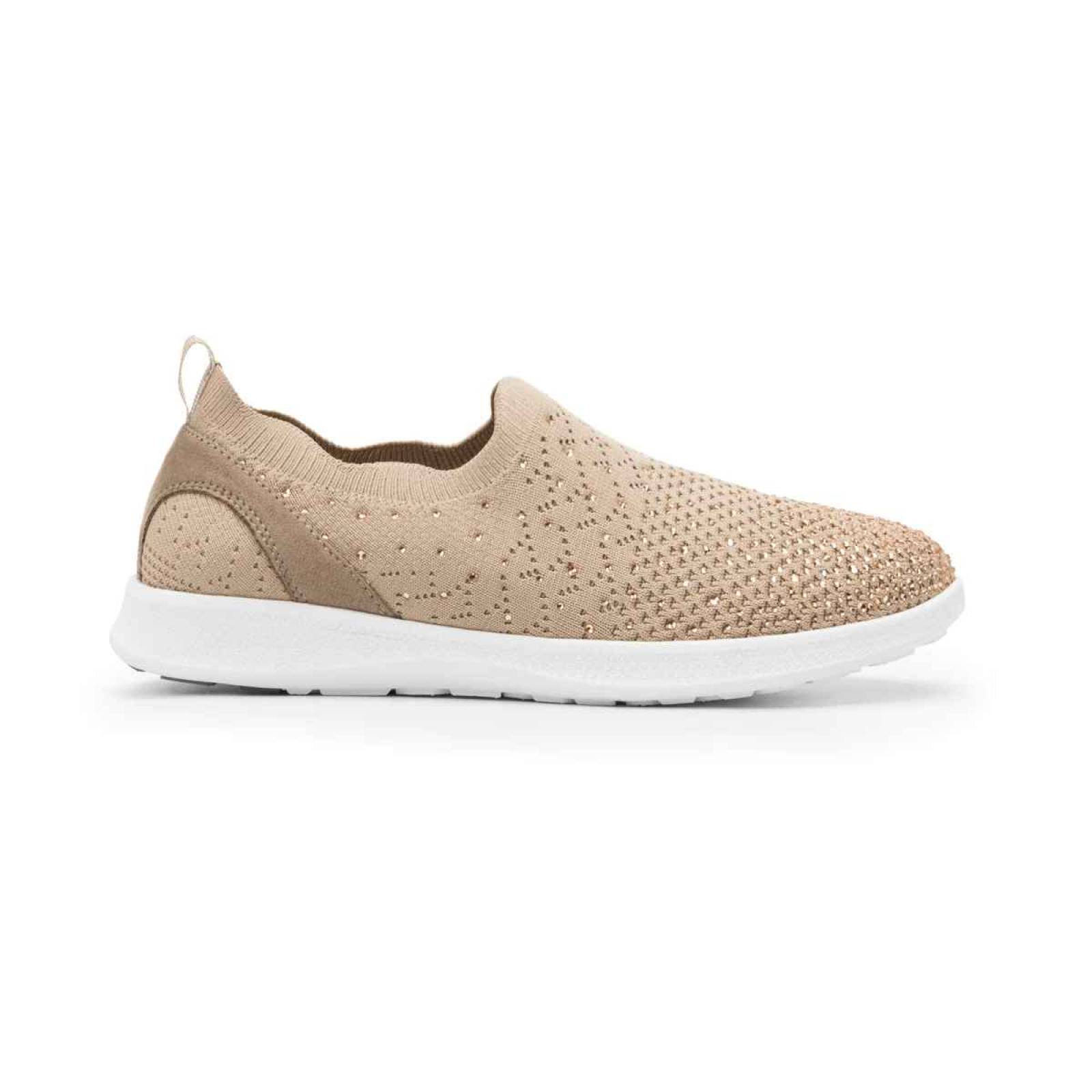 Tenis Slip On Flexi para mujer con suela extraligera 101309