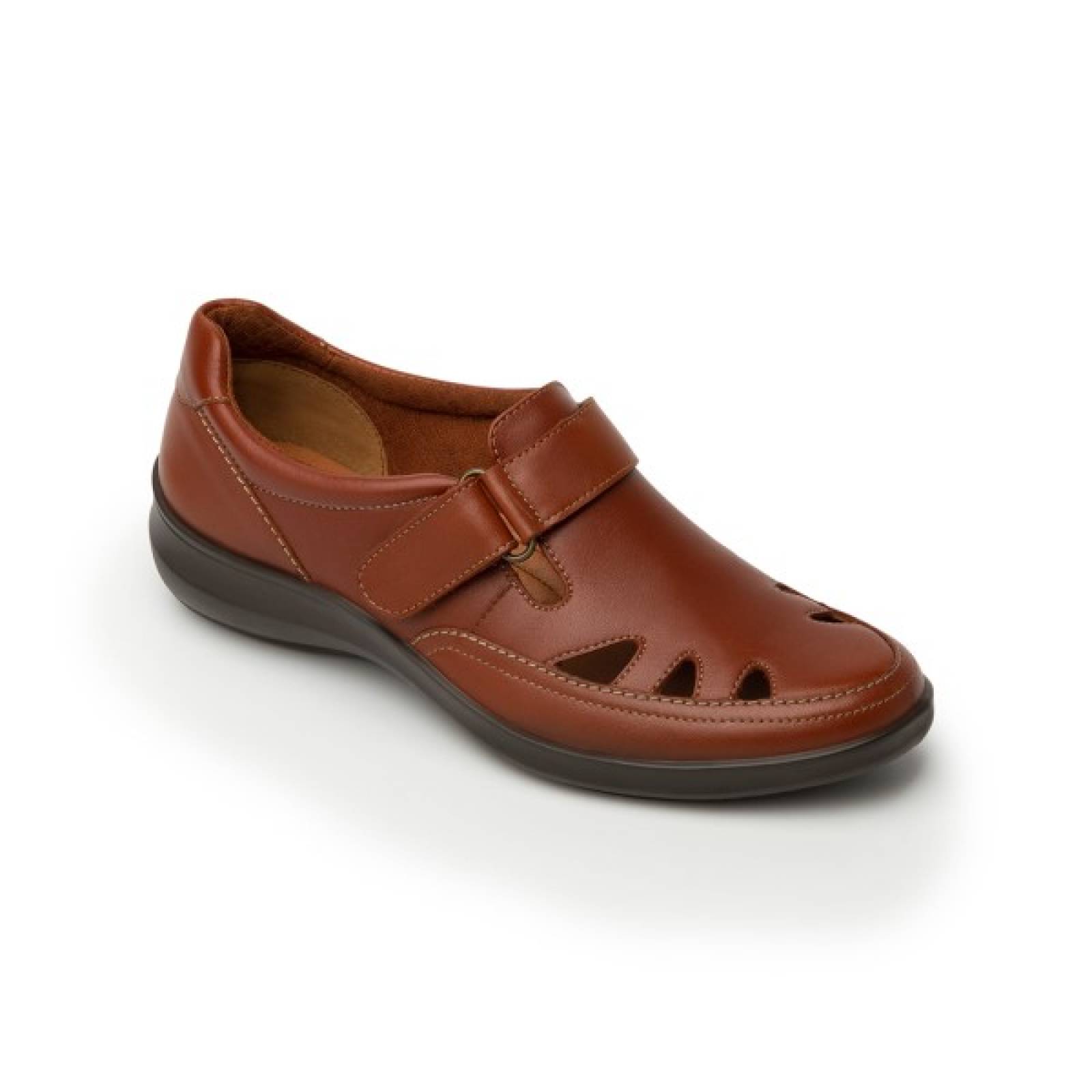Zapato Flat casual Flexi con aberturas para mujer 25905
