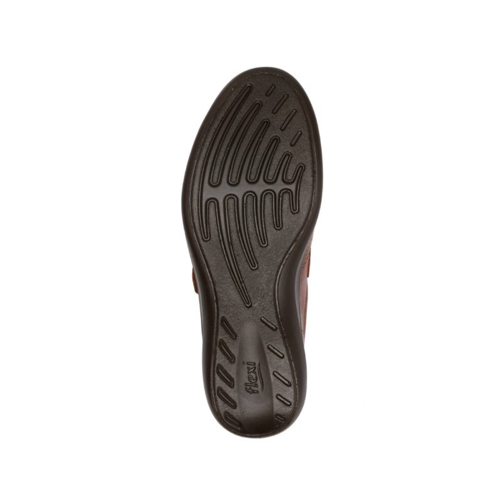 Zapato Flat casual Flexi con aberturas para mujer 25905