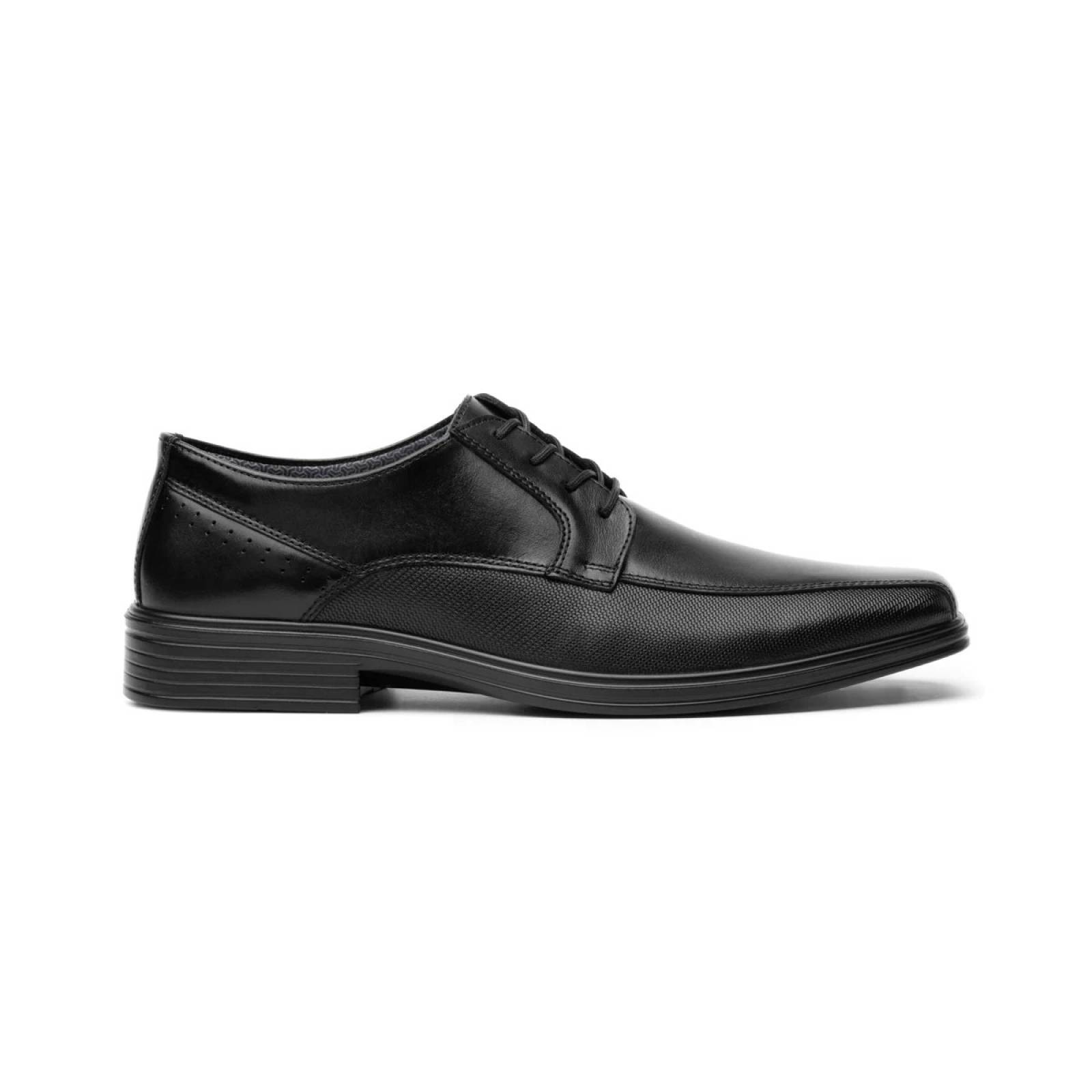 Zapato Derby floreta liso Flexi para hombre 406402