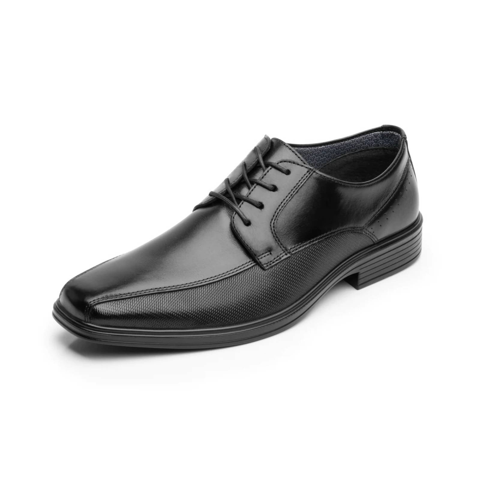 Zapato Derby floreta liso Flexi para hombre 406402