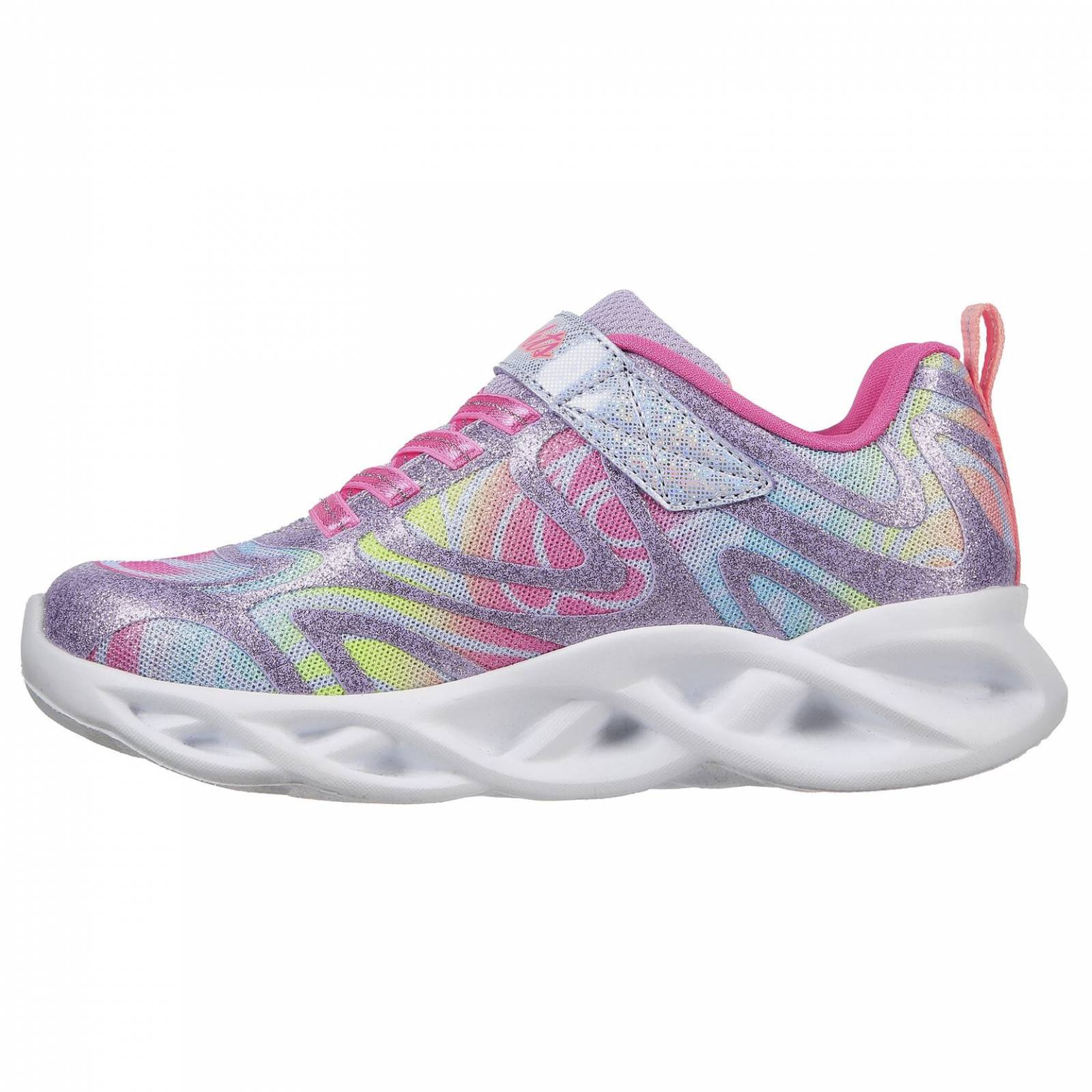 Tenis Skechers Twisty Brights Dazzle Flash para Niña 302305L (17.0 - 22.0)