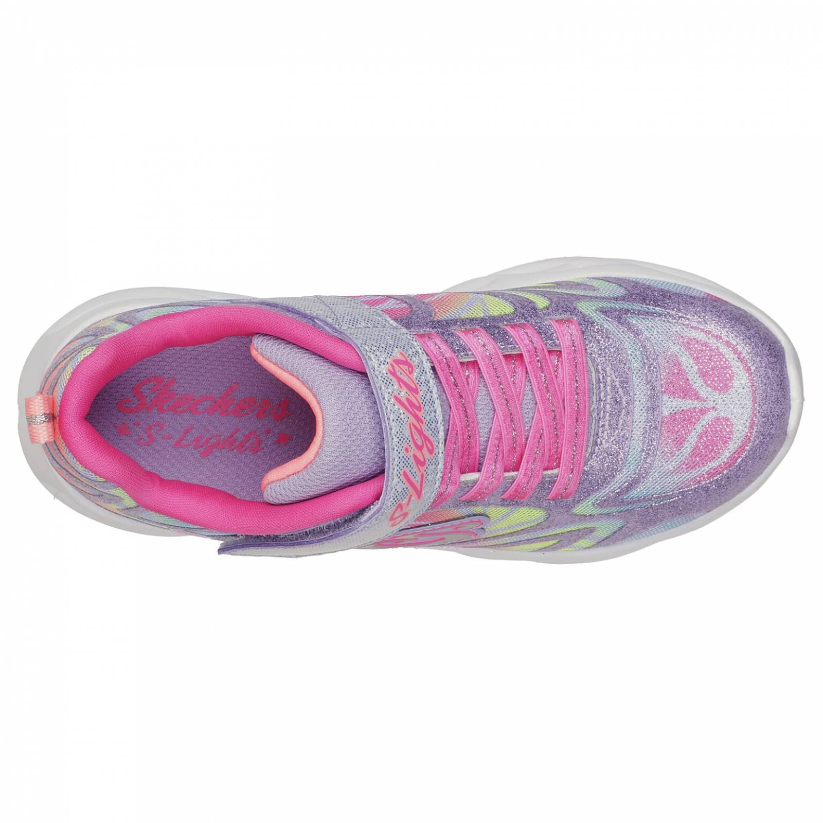 Tenis Skechers Twisty Brights Dazzle Flash para Niña 302305L (17.0 - 22.0)