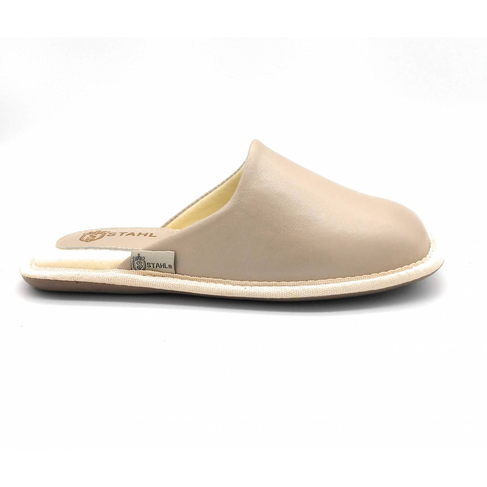 Pantuflas Stahl para mujer de piel genuina 3910