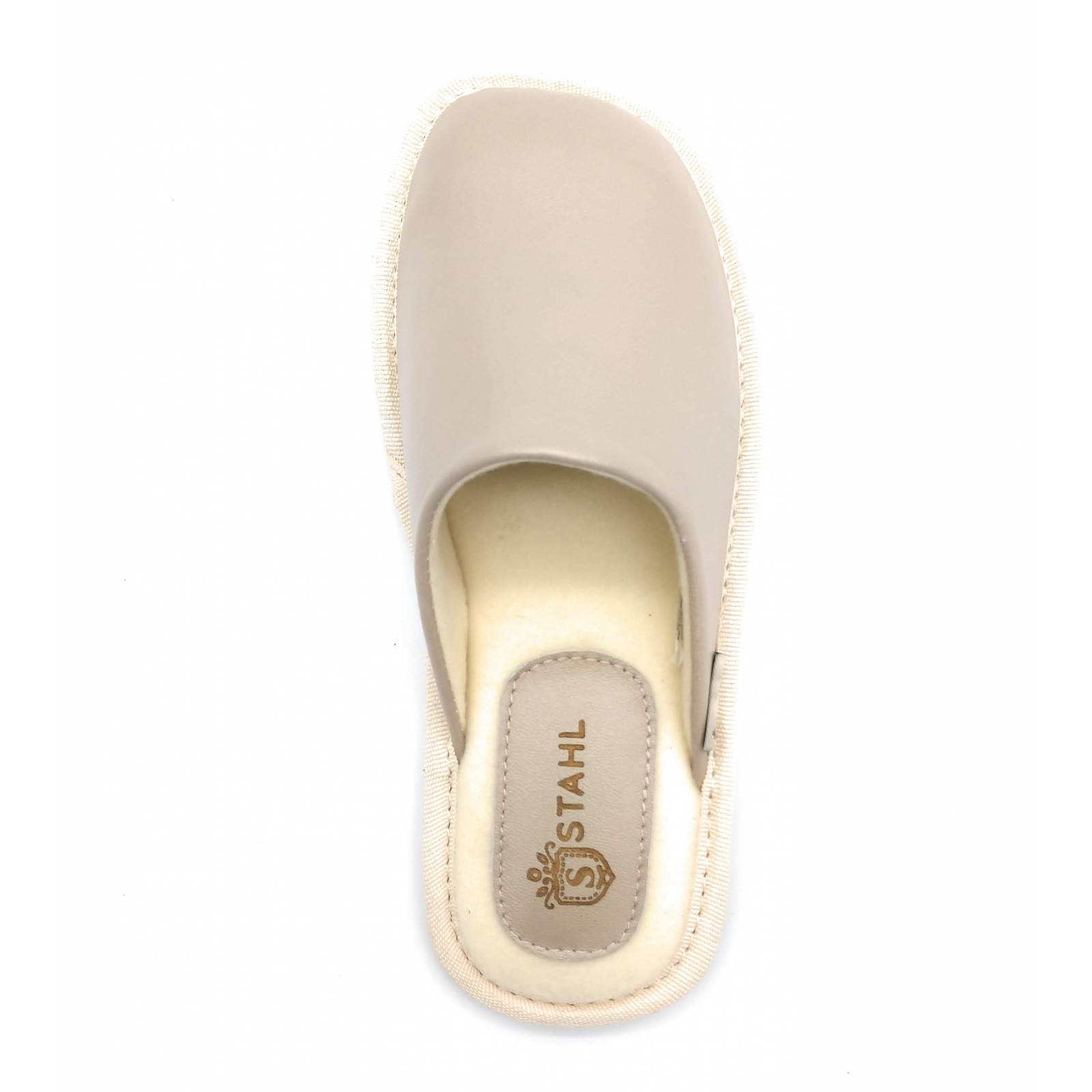 Pantuflas Stahl para mujer de piel genuina 3910