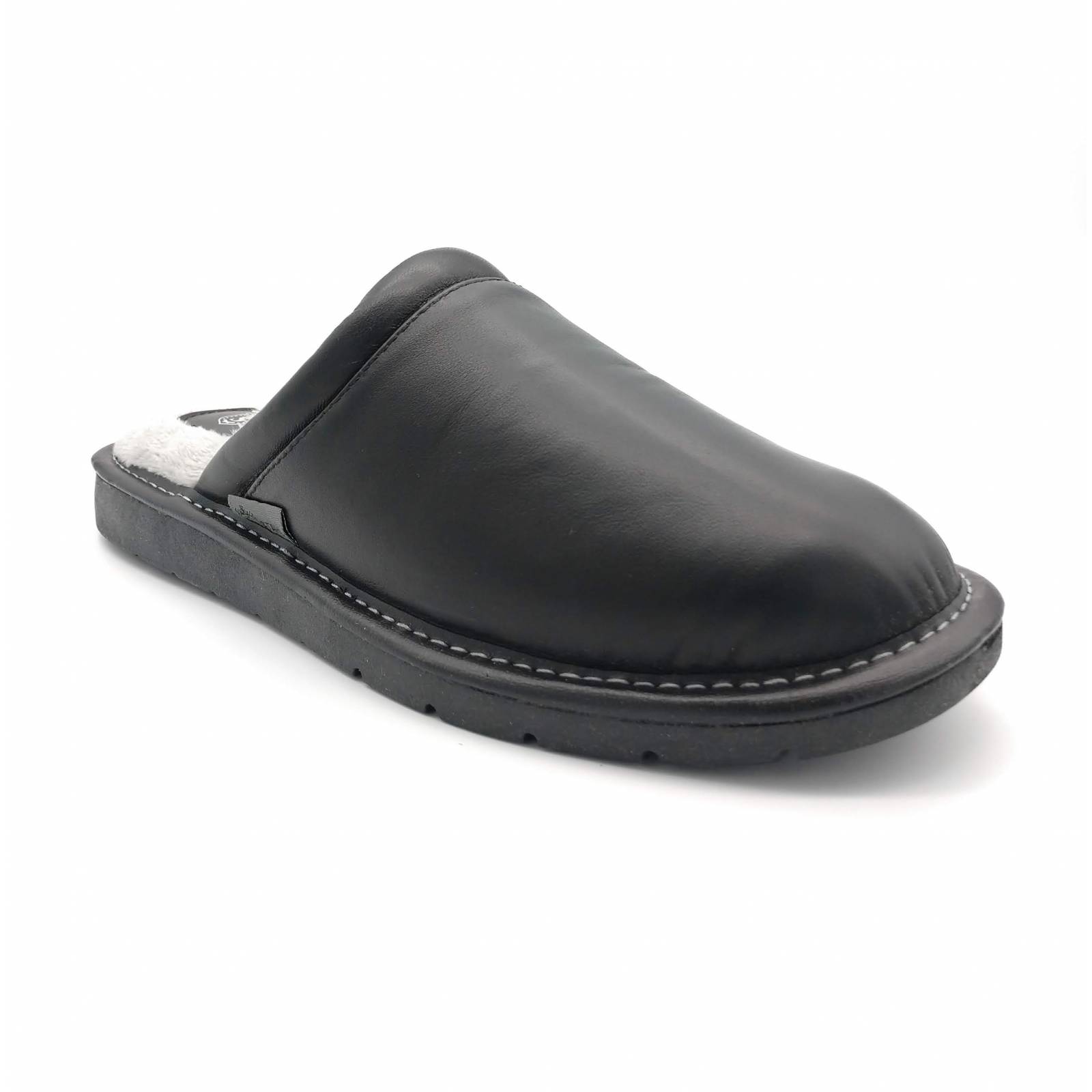 Pantuflas STAHL para hombre de piel genuina 4755