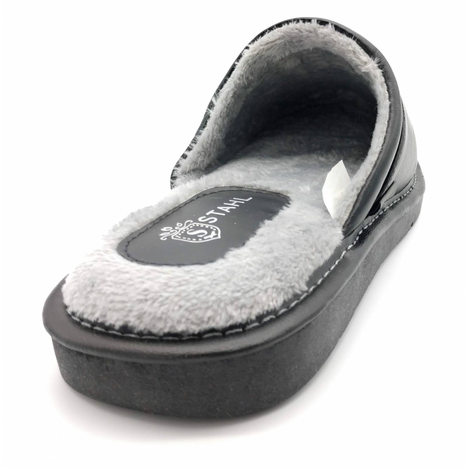 Pantuflas STAHL para hombre de piel genuina 4755