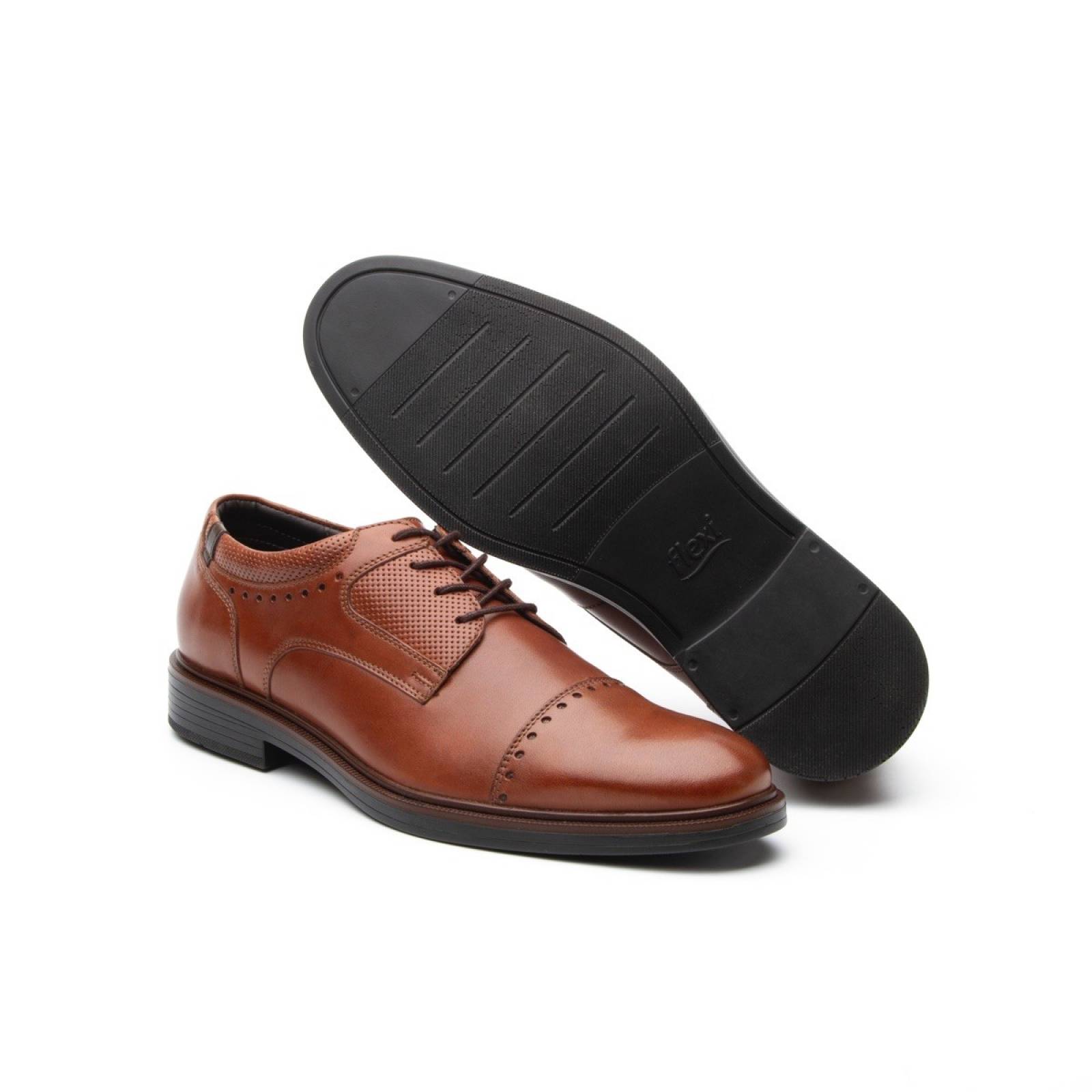 Zapato de Vestir Flexi de Tipo Derby para Hombre 400102