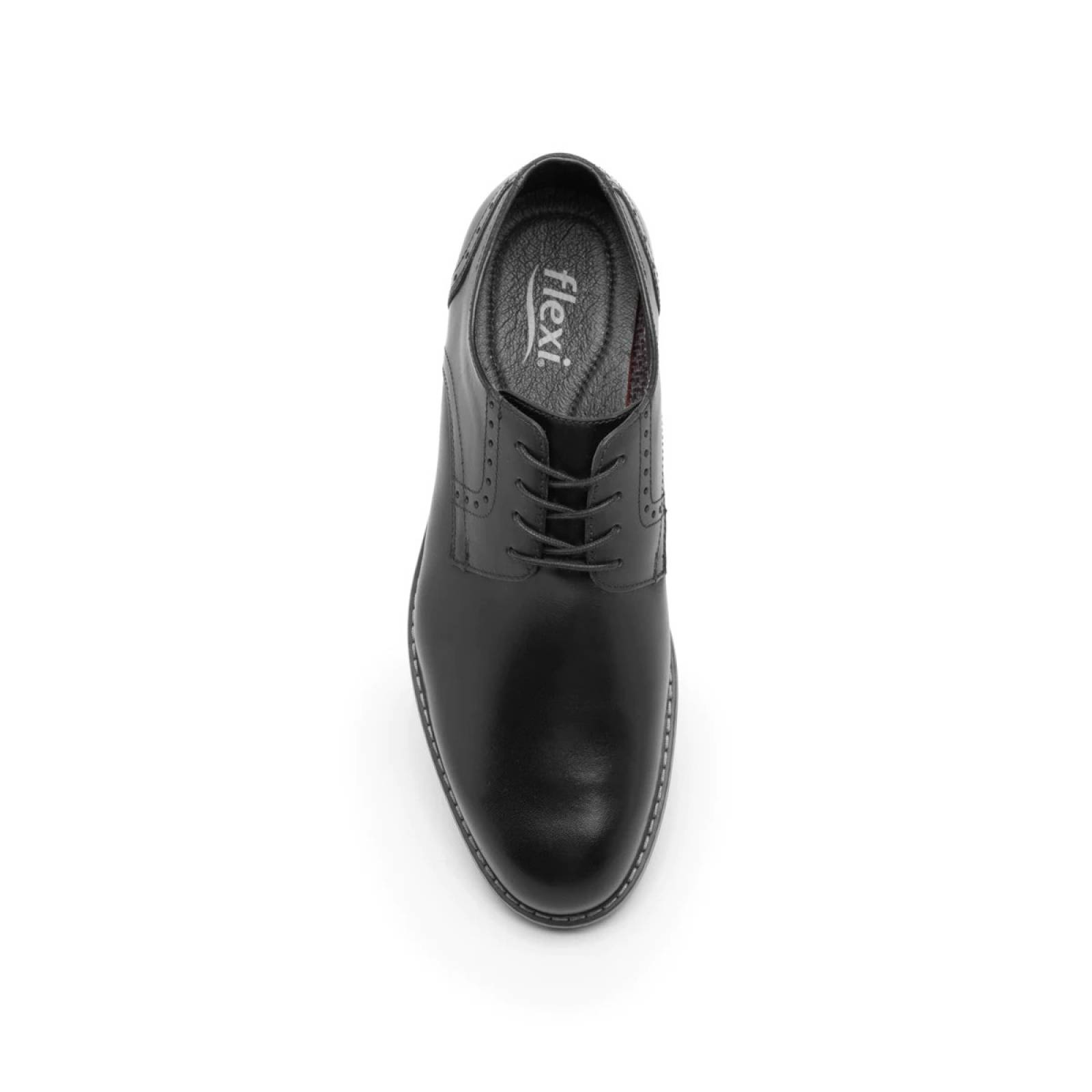 Zapato Derby Flexi Para Hombre Con Agujetas 404601