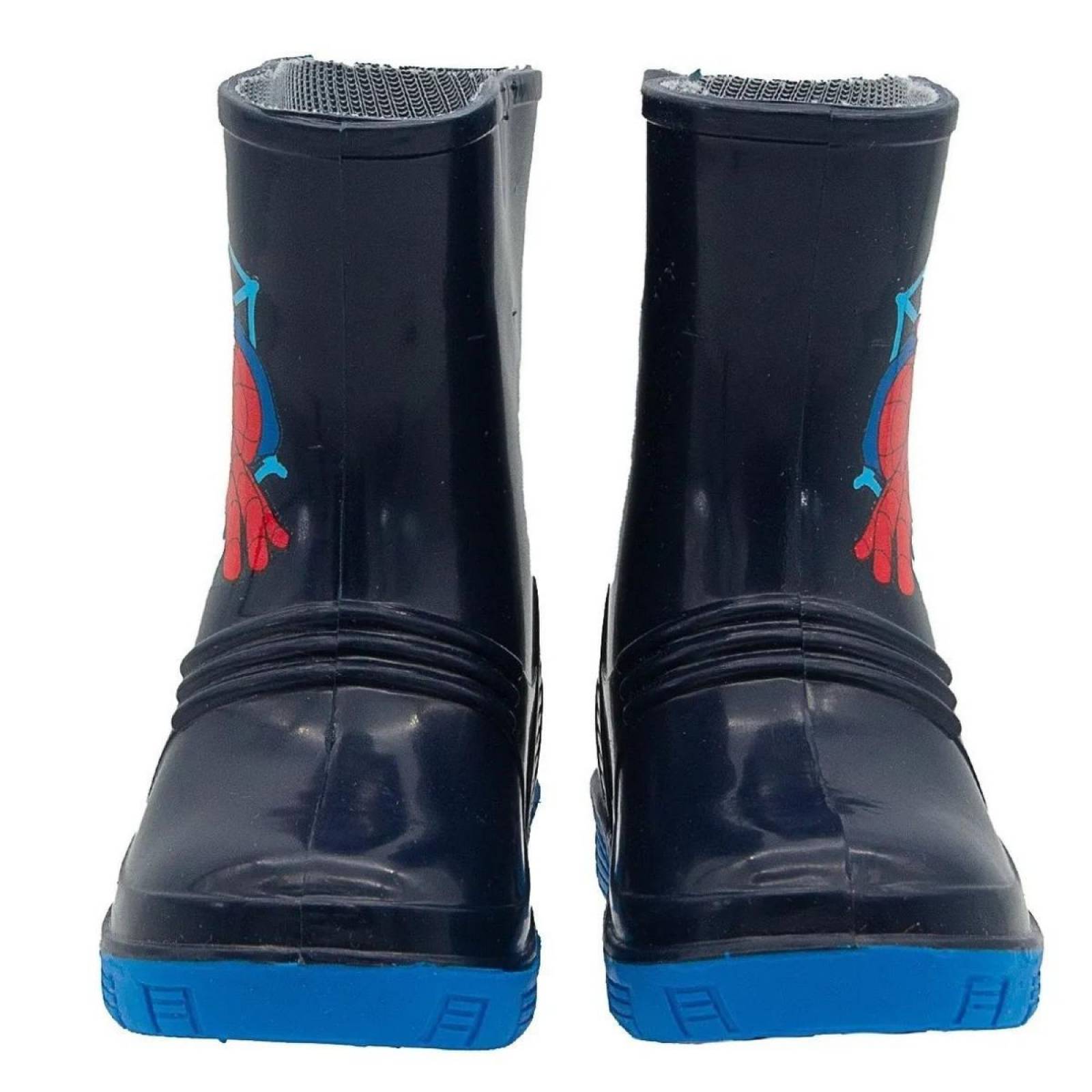 Bota De Lluvia Del Hombre Araña Para Niño (13.0-21.0) (13.0 - 21.0)