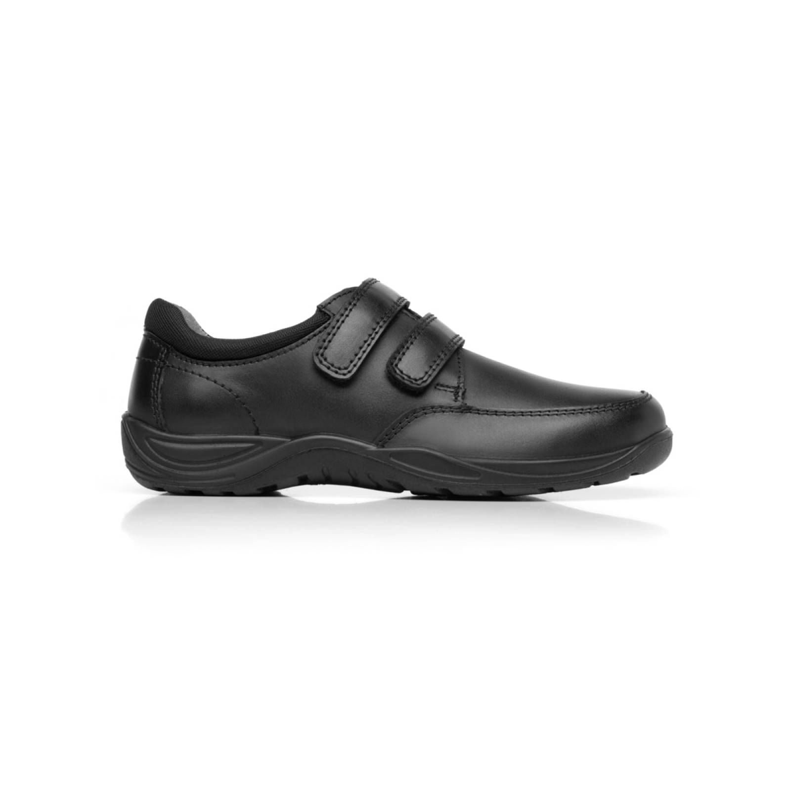 Zapato Escolar Con Doble Velcro Flexi Para Niño 59917