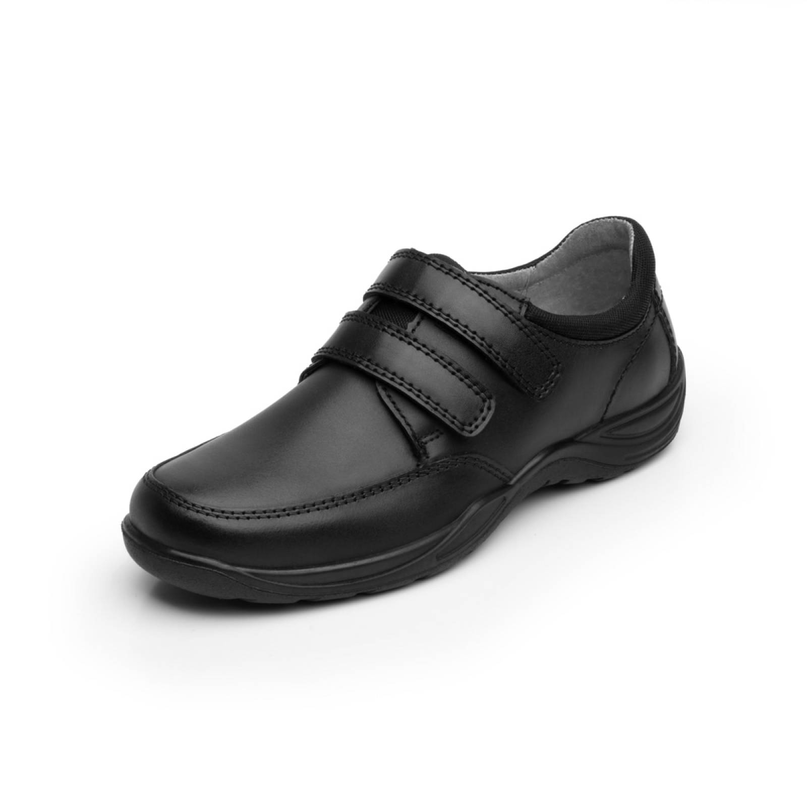 Zapato Escolar Con Doble Velcro Flexi Para Niño 59917