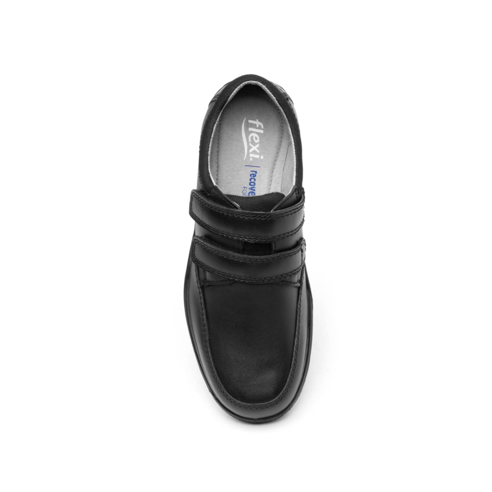 Zapato Escolar Con Doble Velcro Flexi Para Niño 59917