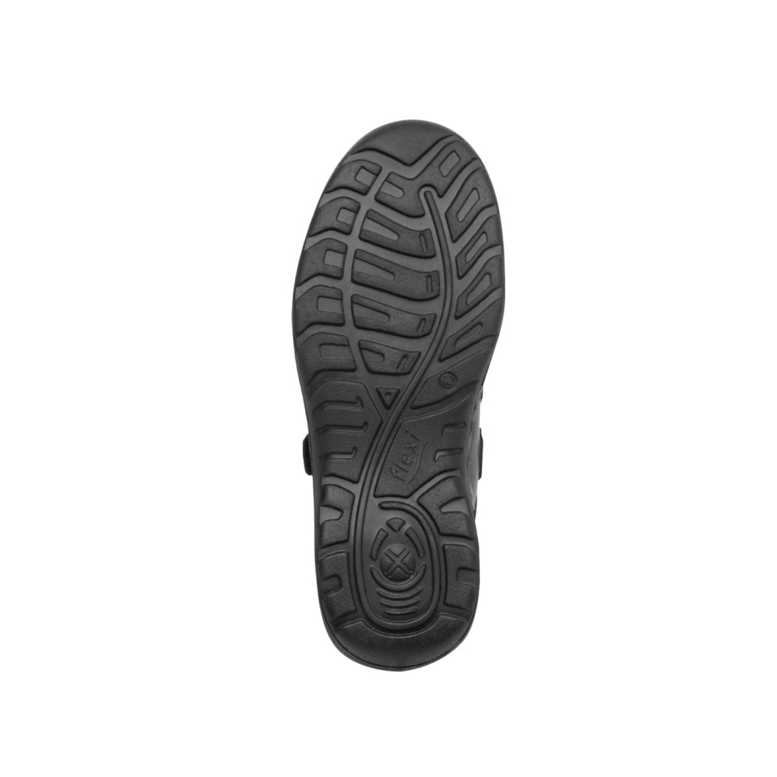 Zapato Escolar Con Doble Velcro Flexi Para Niño 59917