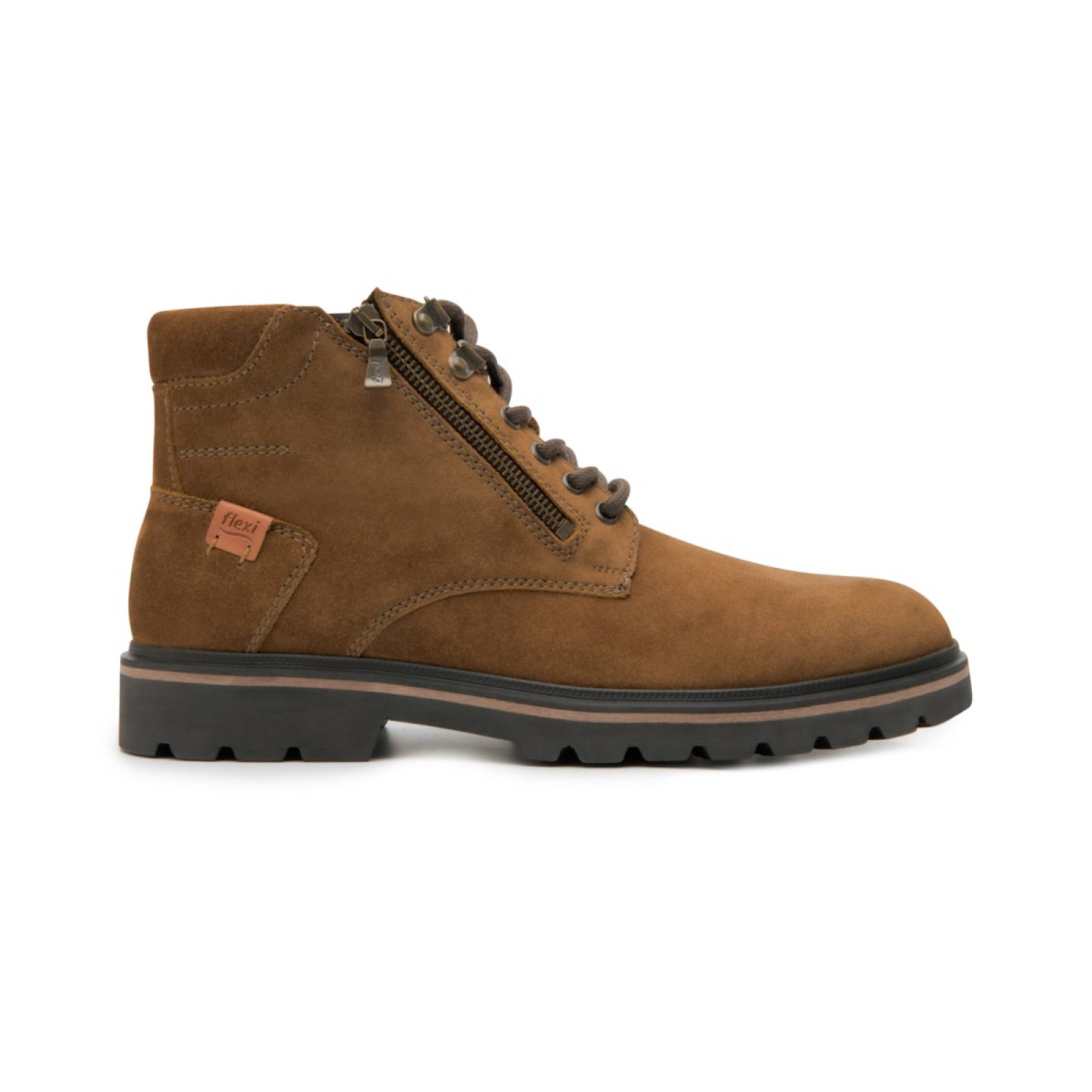 Zapatos Flexi Botas Para Hombre Hecho en Mexico Estilo 411204 Tan Size 11 US Zapatos Flexi. botas Flexi de trabajo para hombre | eBay main image 2