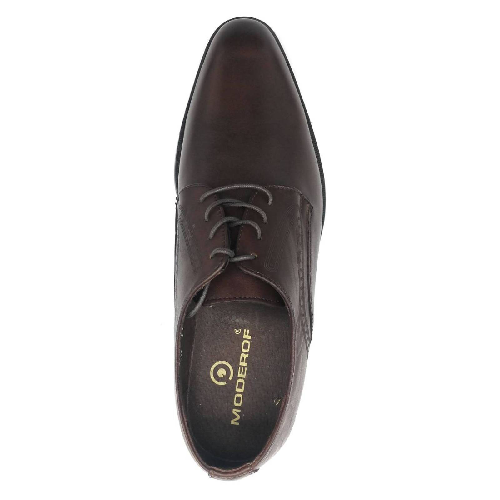 Zapato Formal De Piel Moderof Para Hombre 11162