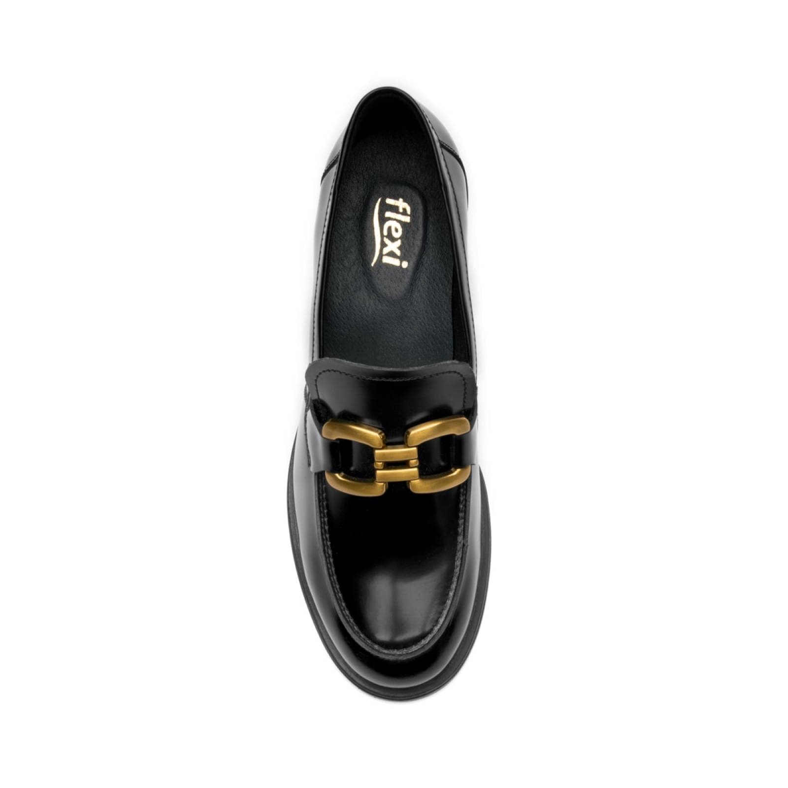 Zapato Mocasín Flexi Semivestir Para Mujer 119502
