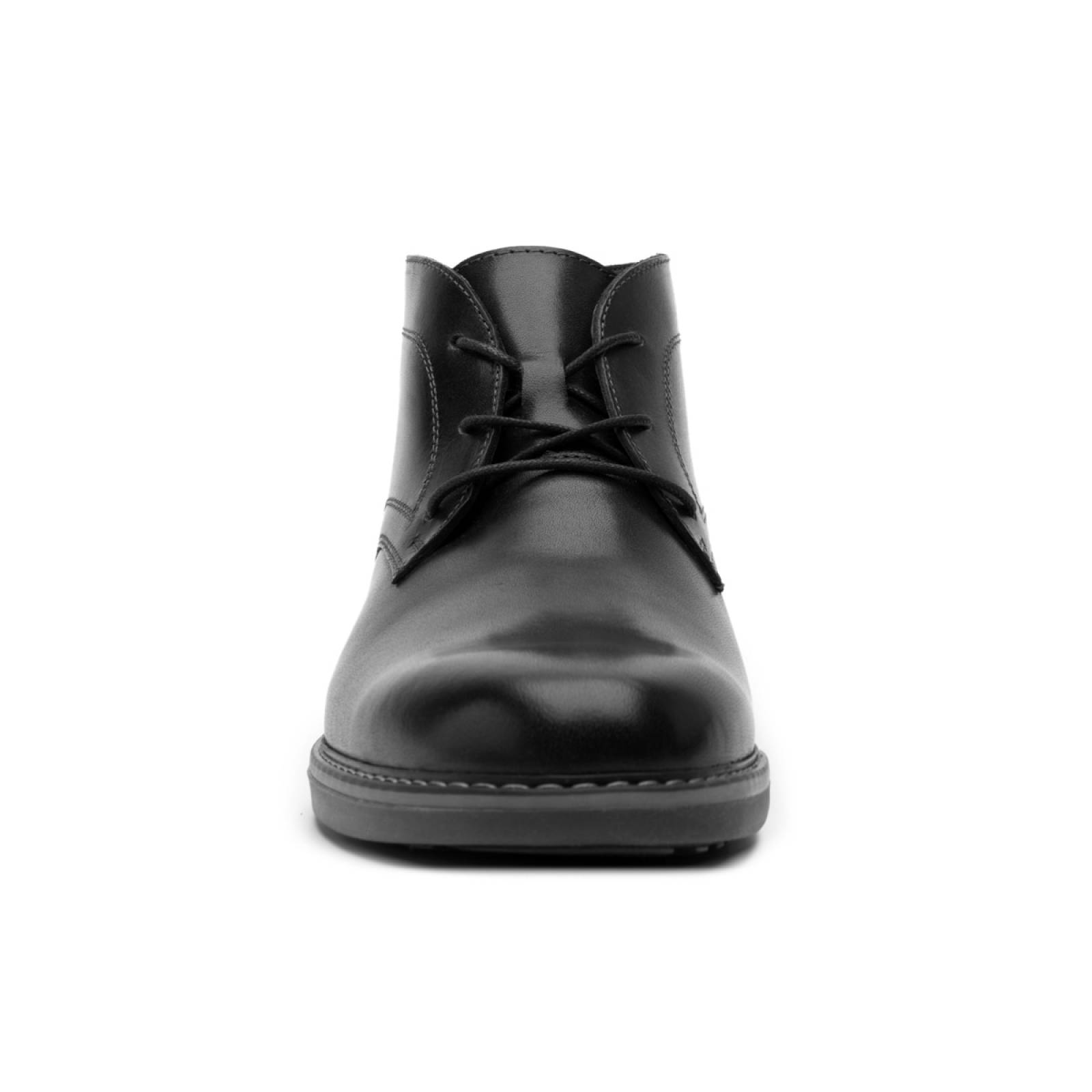 Botín Piel Con Agujetas Flexi Para Hombre 404606