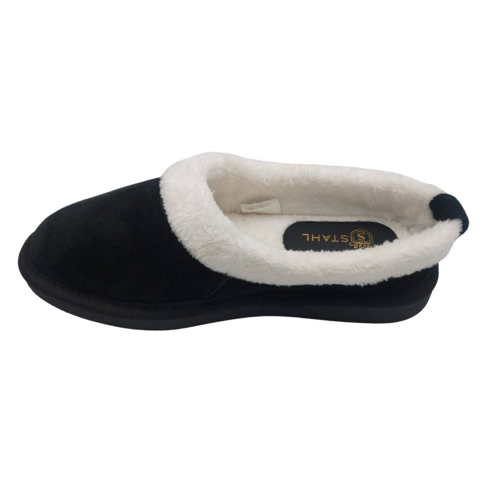 Pantuflas Stahl Para Mujer de Gamuza 3594