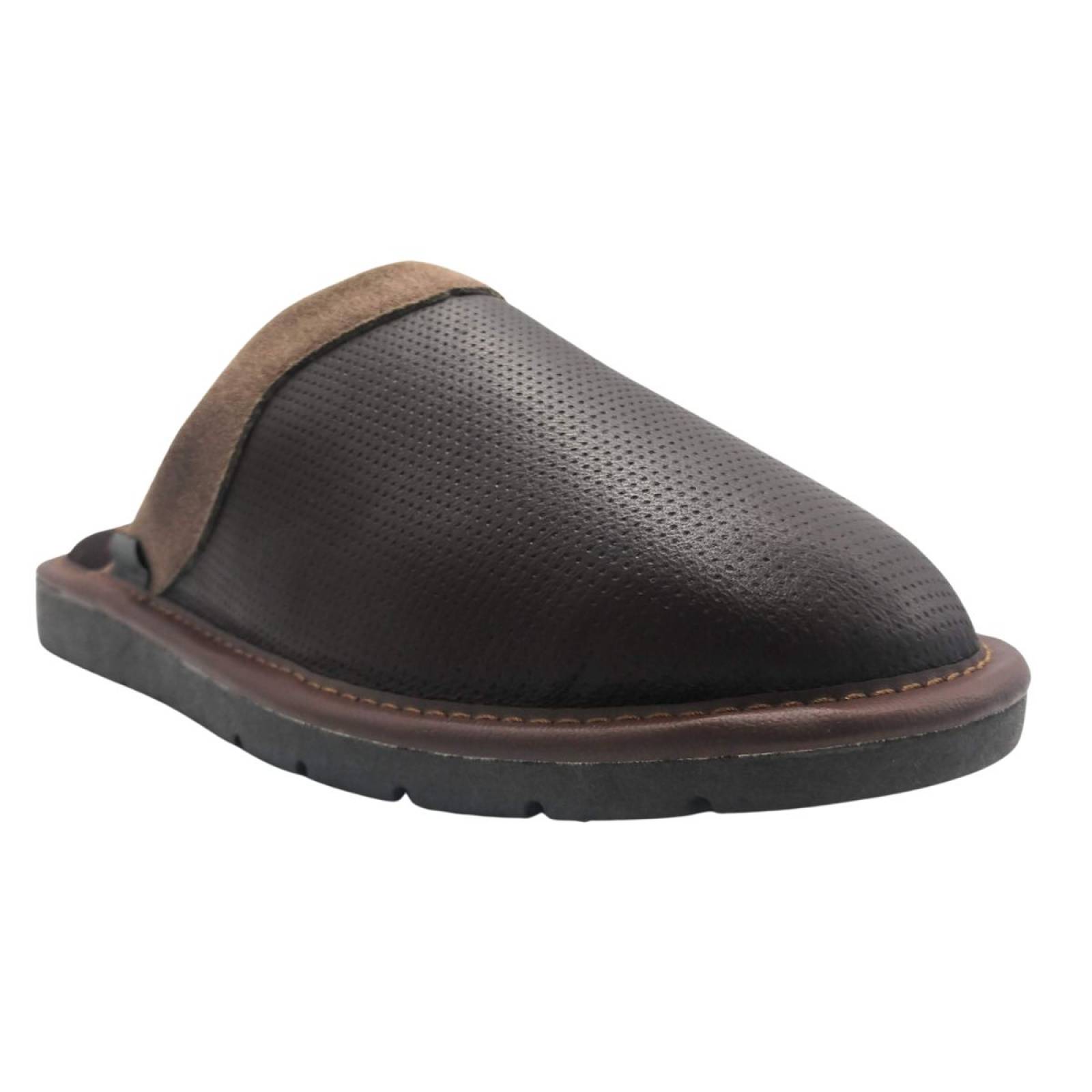 Pantuflas Stahl para hombre de piel genuina 4749