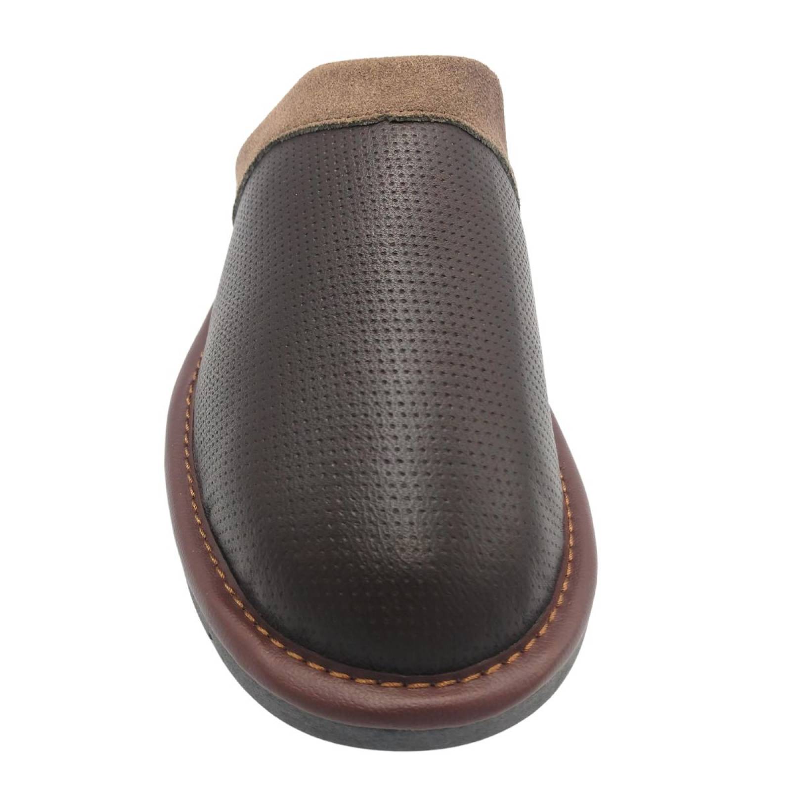 Pantuflas Stahl para hombre de piel genuina 4749