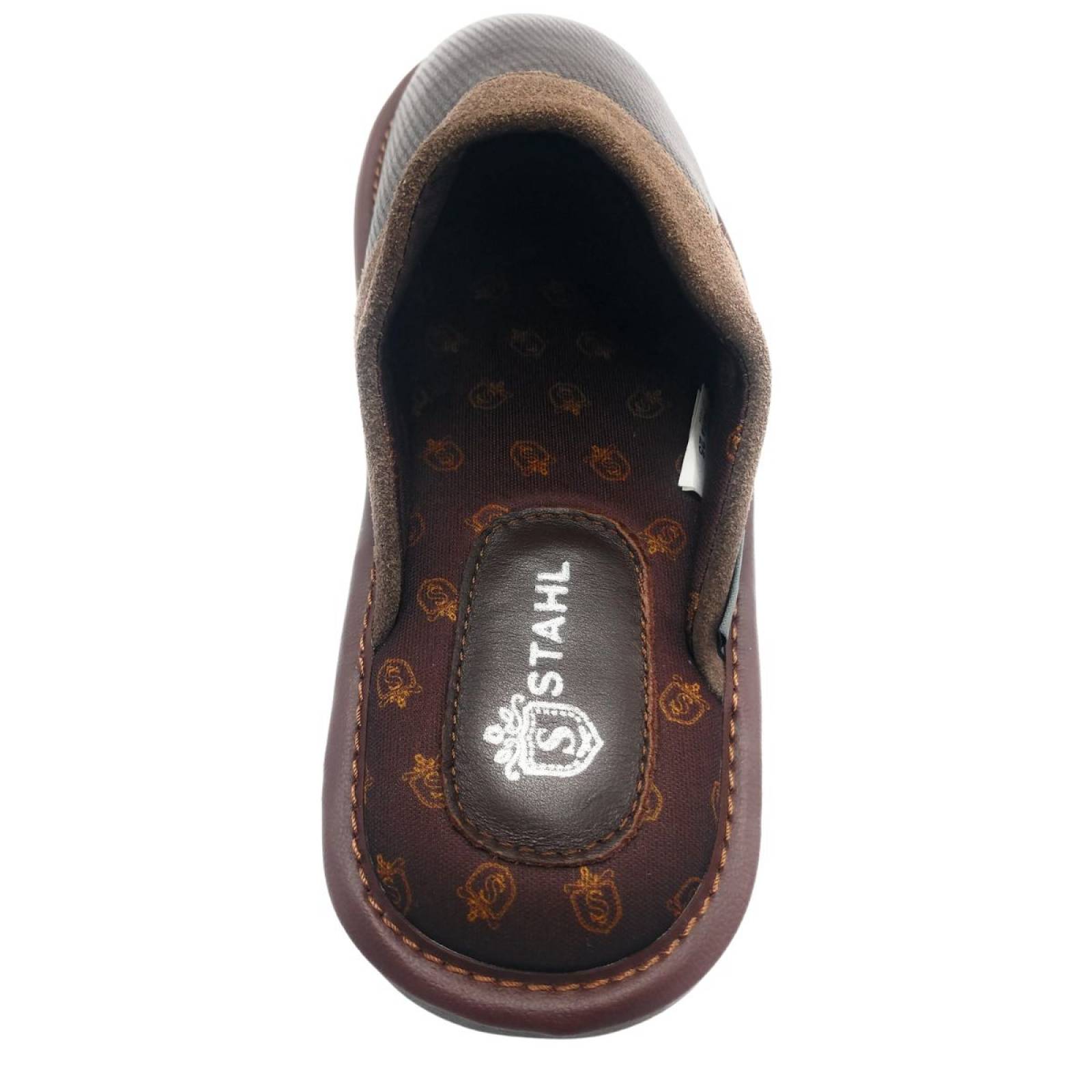 Pantuflas Stahl para hombre de piel genuina 4749