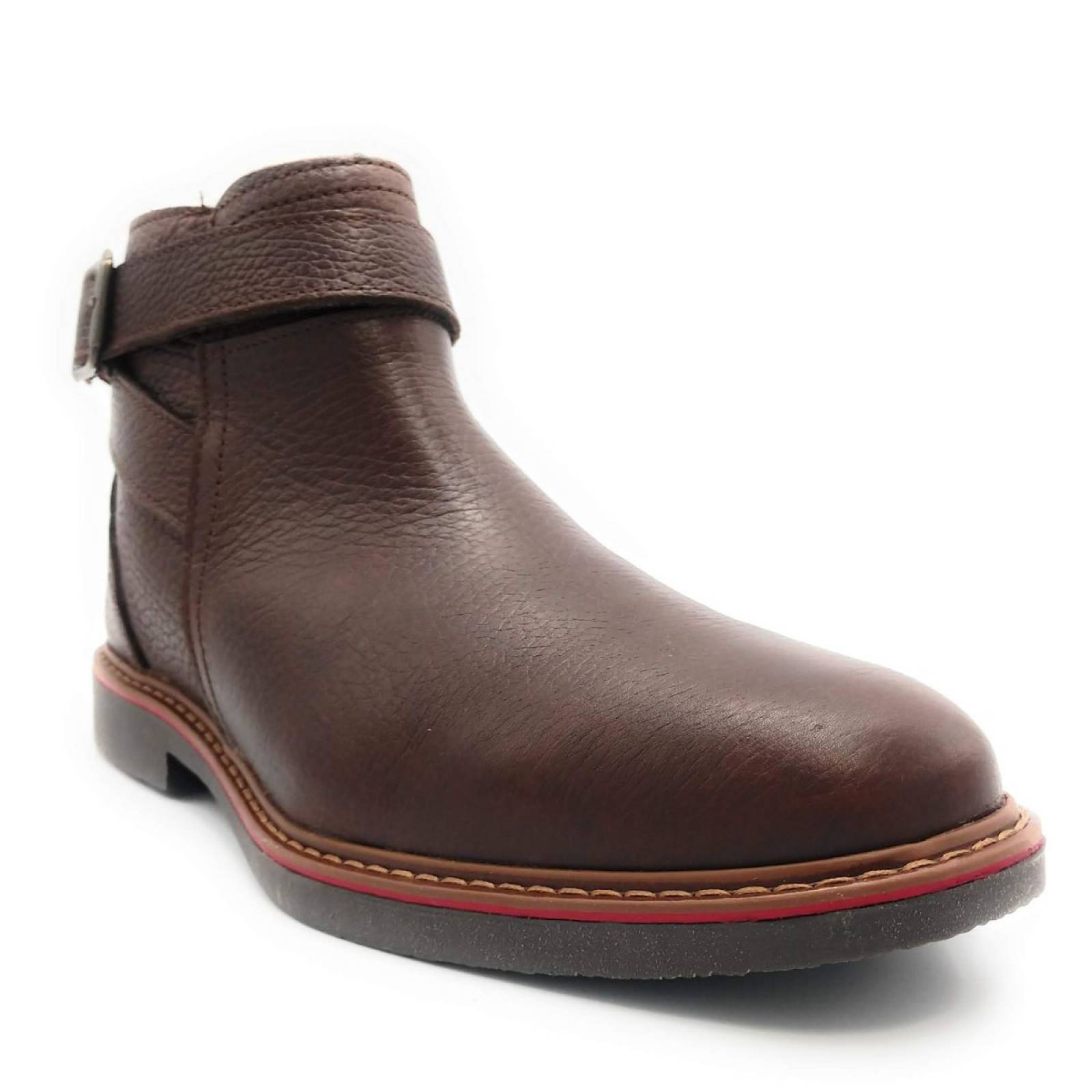 Botin Enzo con Hebilla Triples Para Hombre 35803