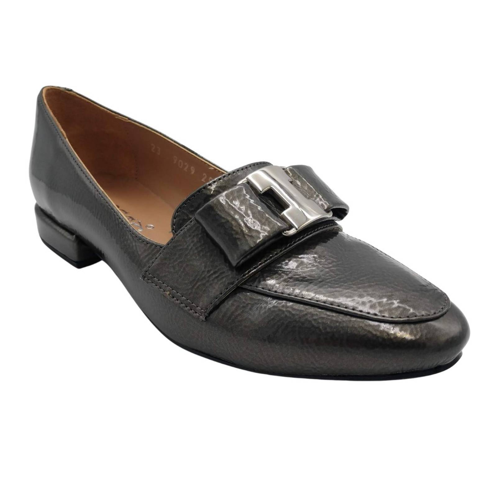 Zapato de Charol Arrugado Ronay Para Mujer 2927