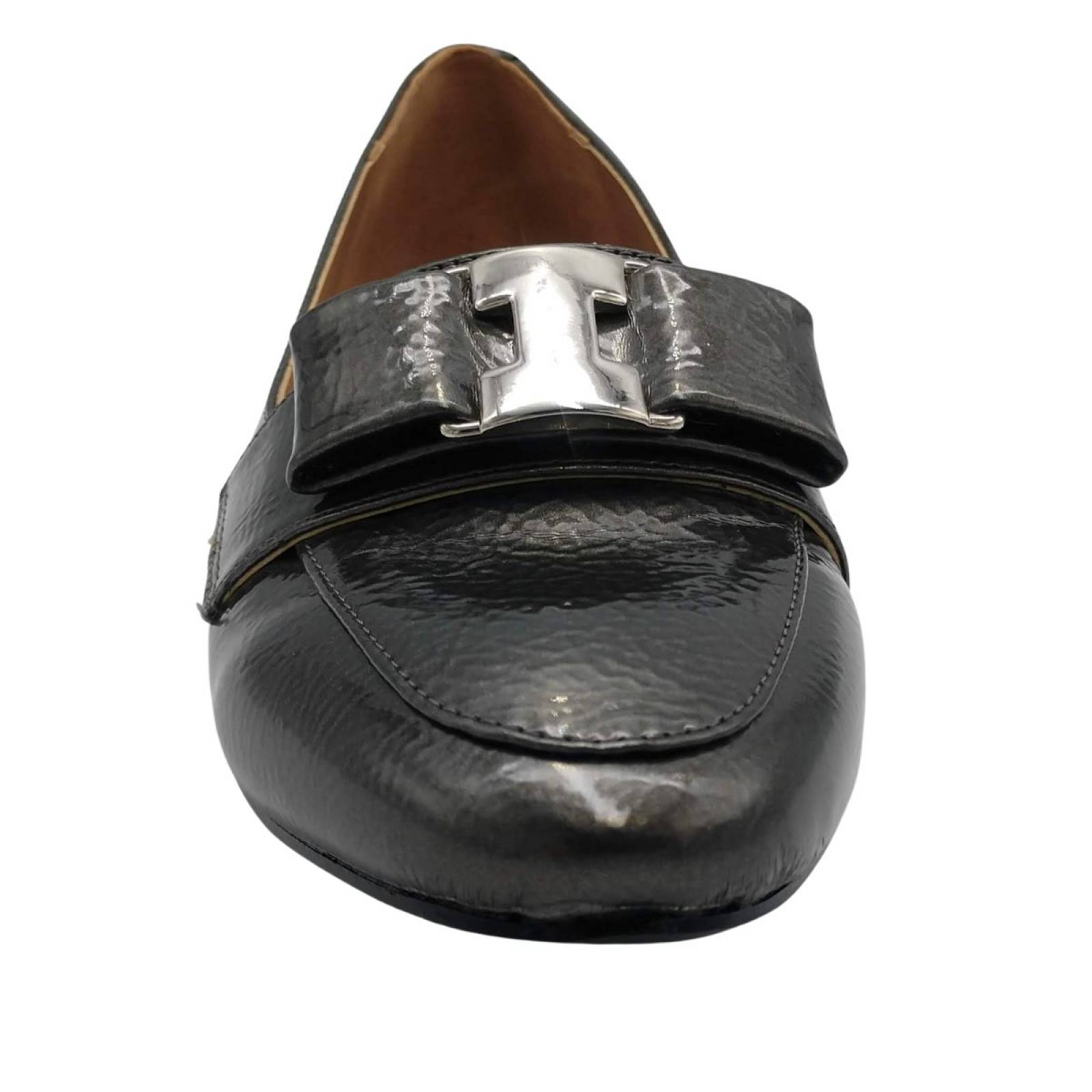 Zapato de Charol Arrugado Ronay Para Mujer 2927