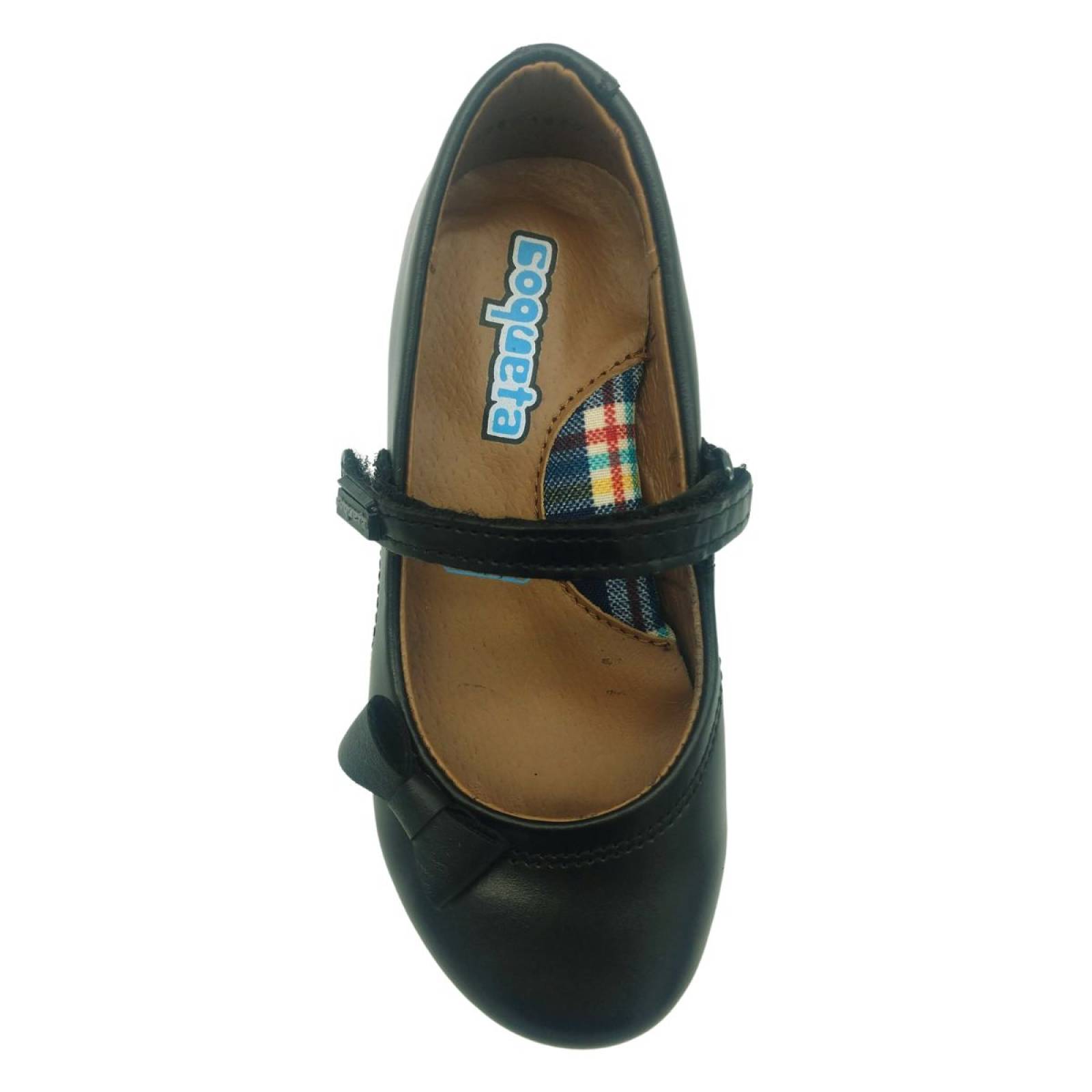 Zapato Escolar Coqueta Para Niña 55915-A