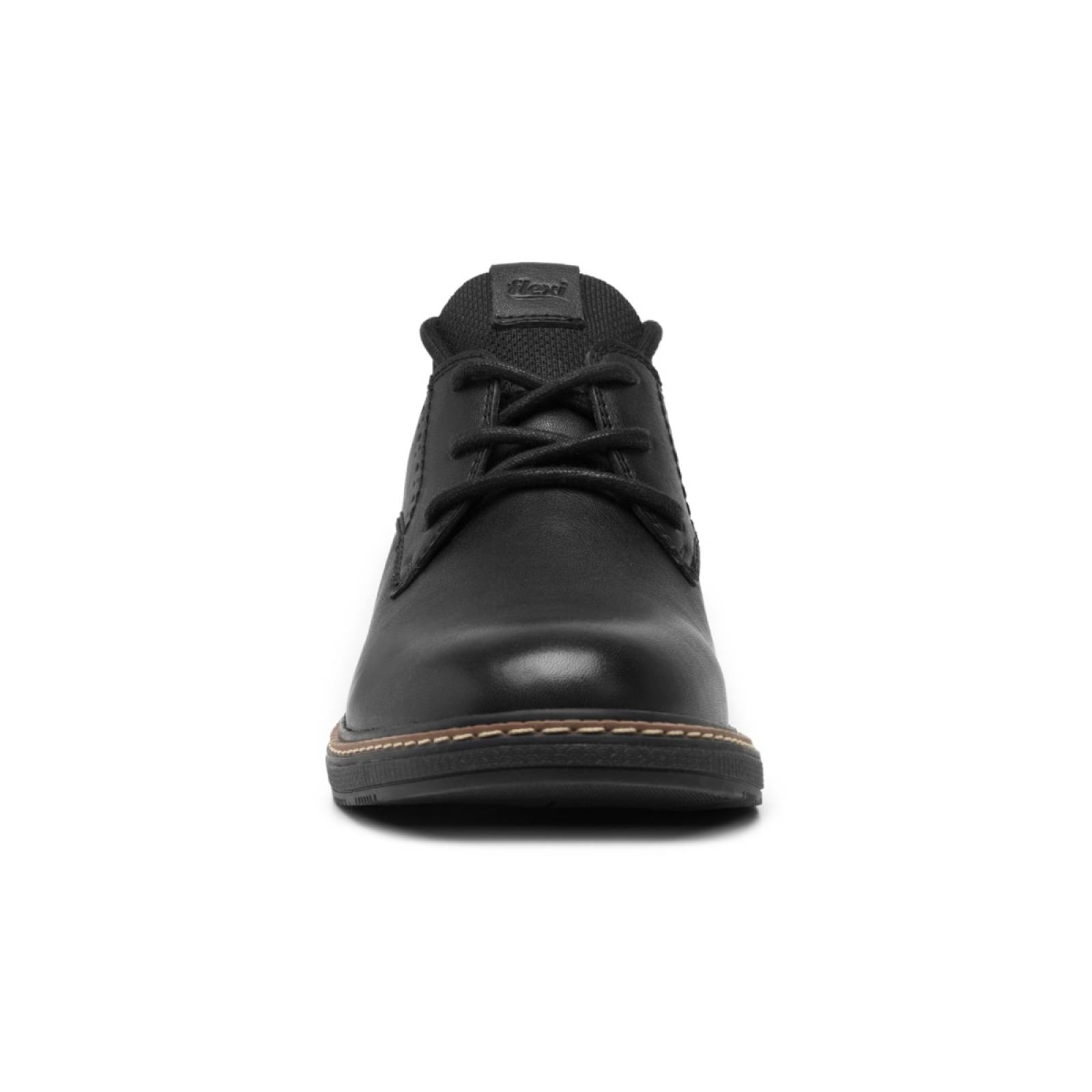 Zapato Derby Flexi Para Hombre Con Stretch Style 412801