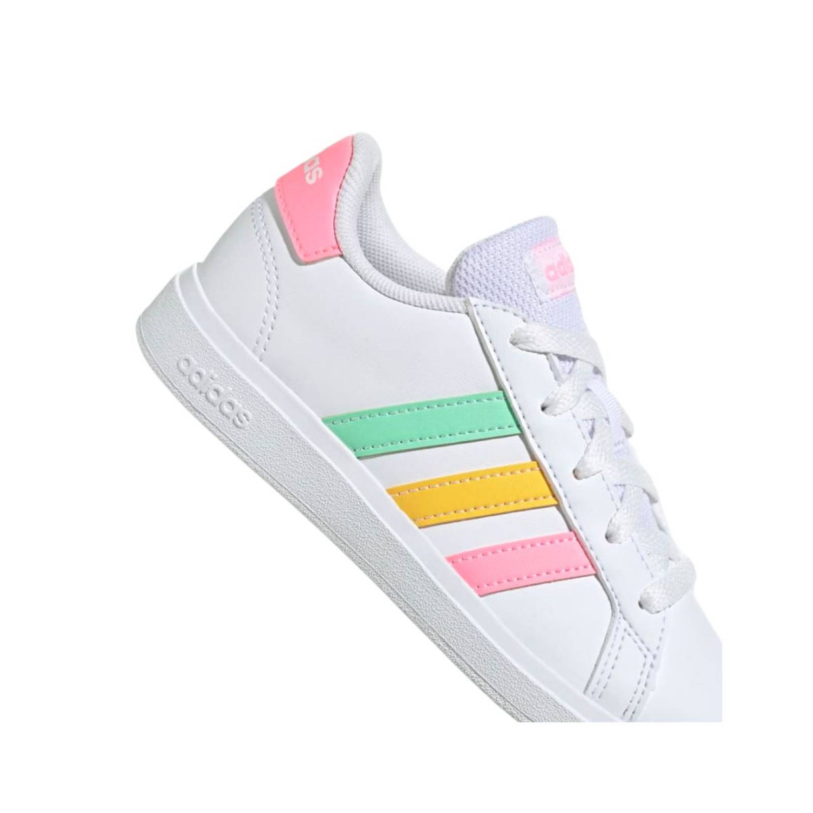 Tenis Adidas Grand Court 2.0 K Para Niña HP8910 (17.0 - 22.0)