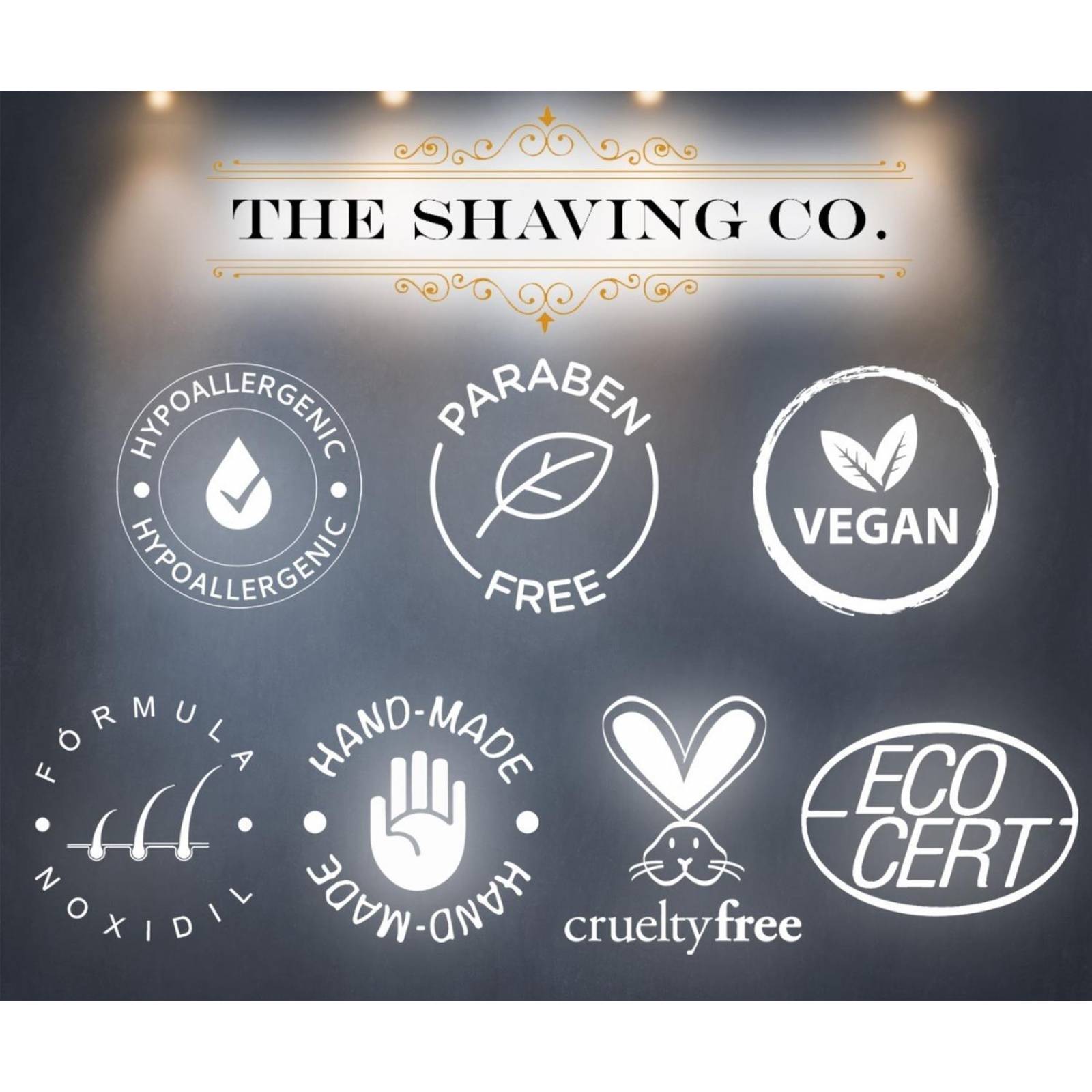 Kit Shampoo Noxidil + Roller Cabello The Shaving Co. 